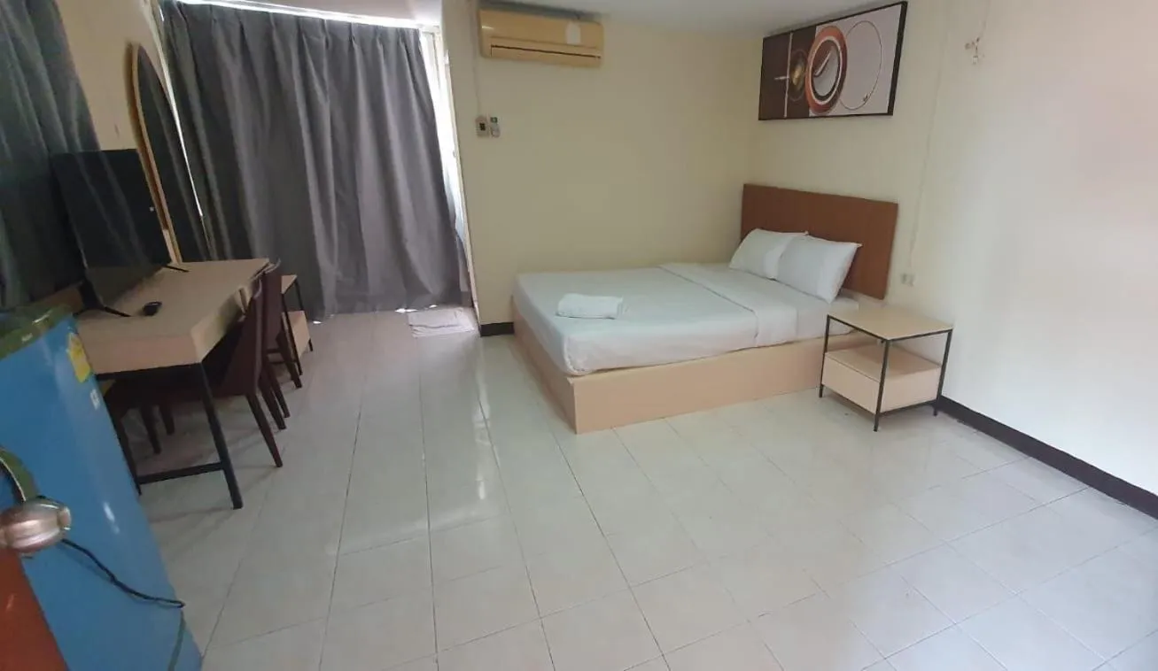 Bed in Hotel Soni Mansion Pratunam