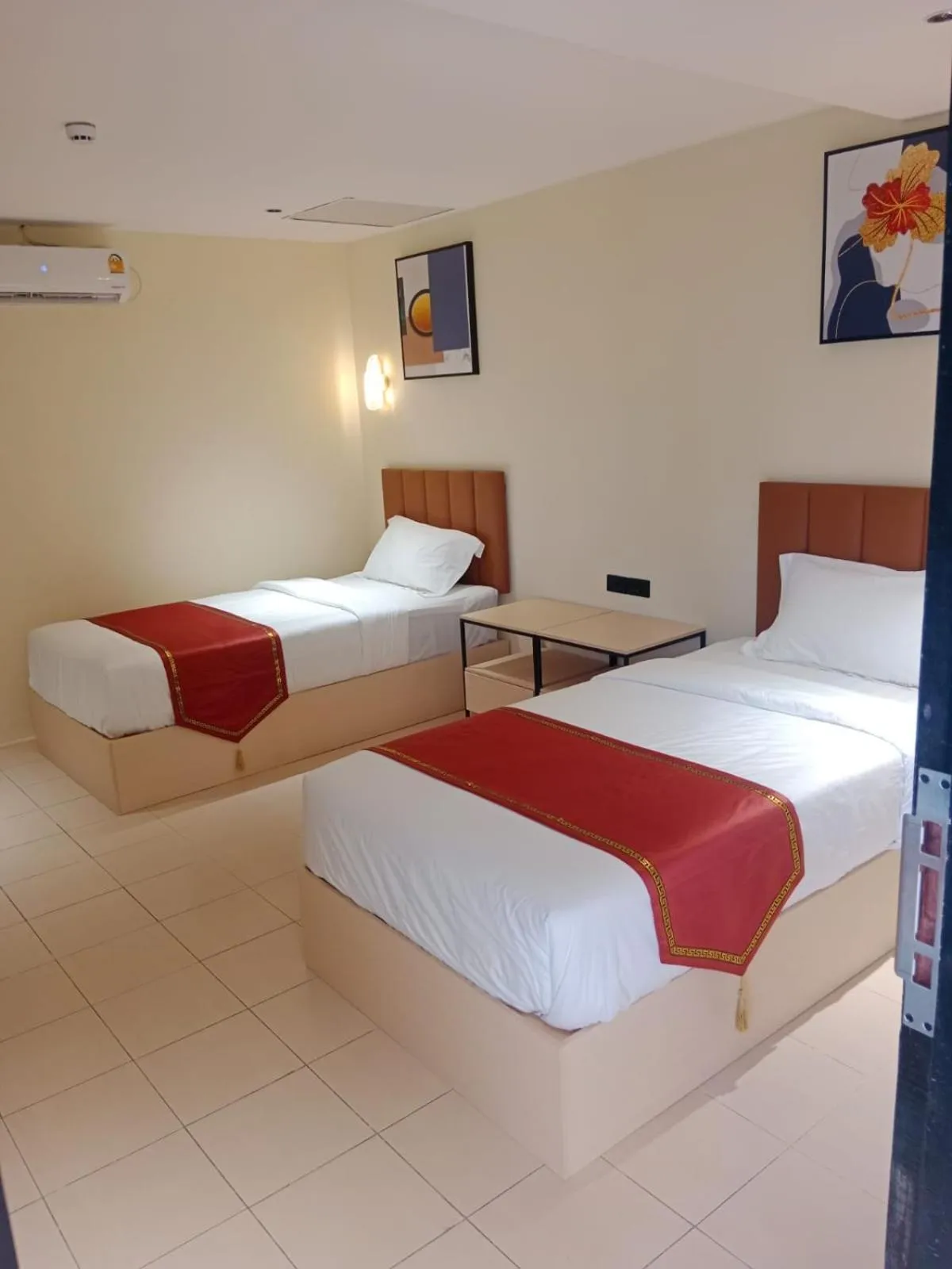 Bed in Hotel Soni Mansion Pratunam