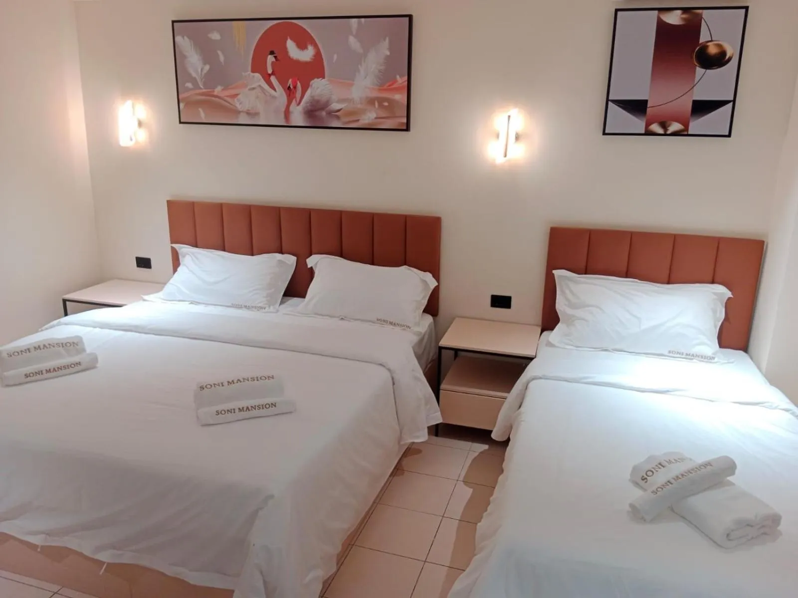 Bedroom, Bed in Hotel Soni Mansion Pratunam