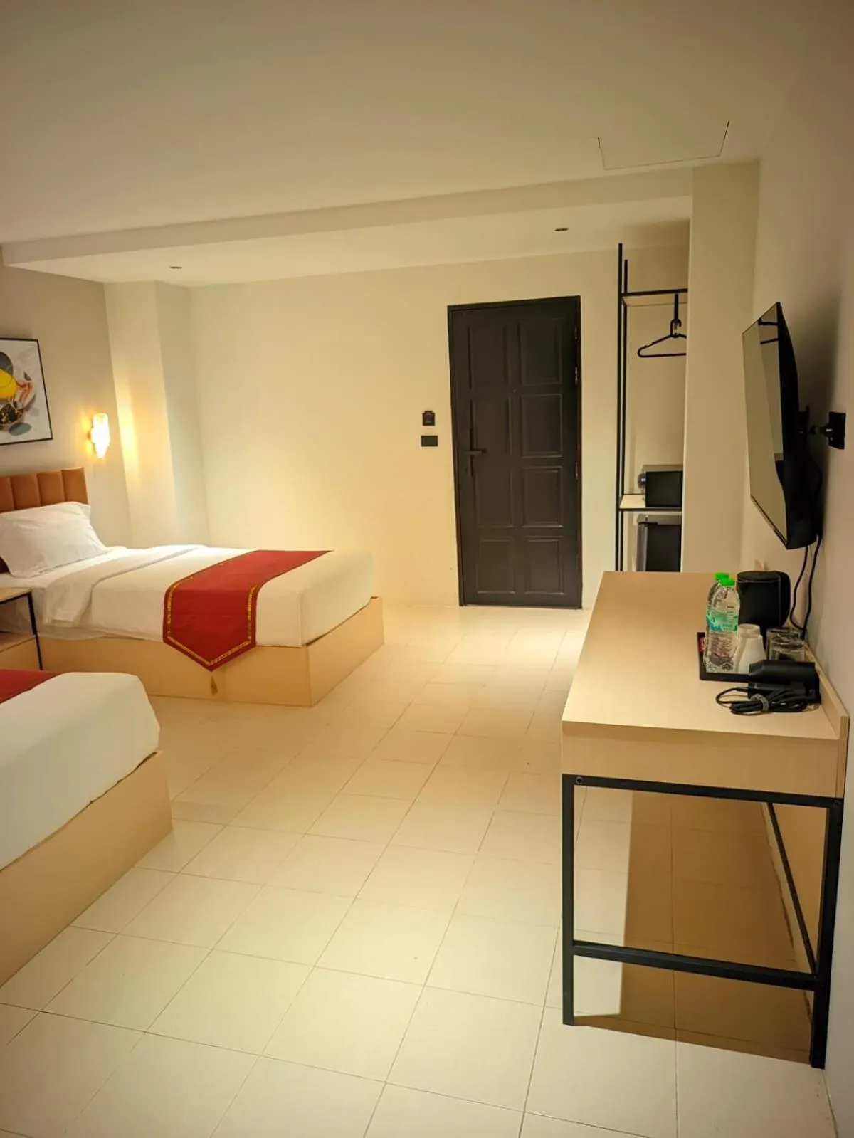 Bed in Hotel Soni Mansion Pratunam