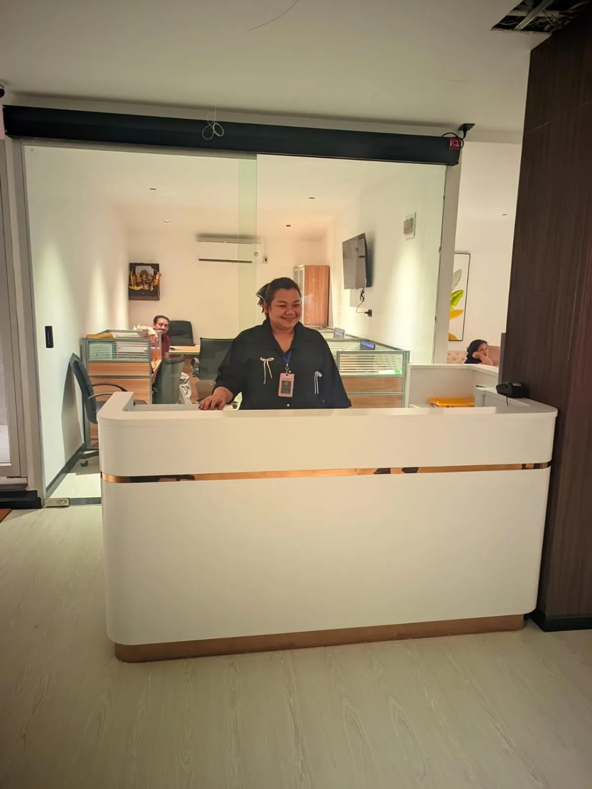 Lobby or reception in Hotel Soni Mansion Pratunam