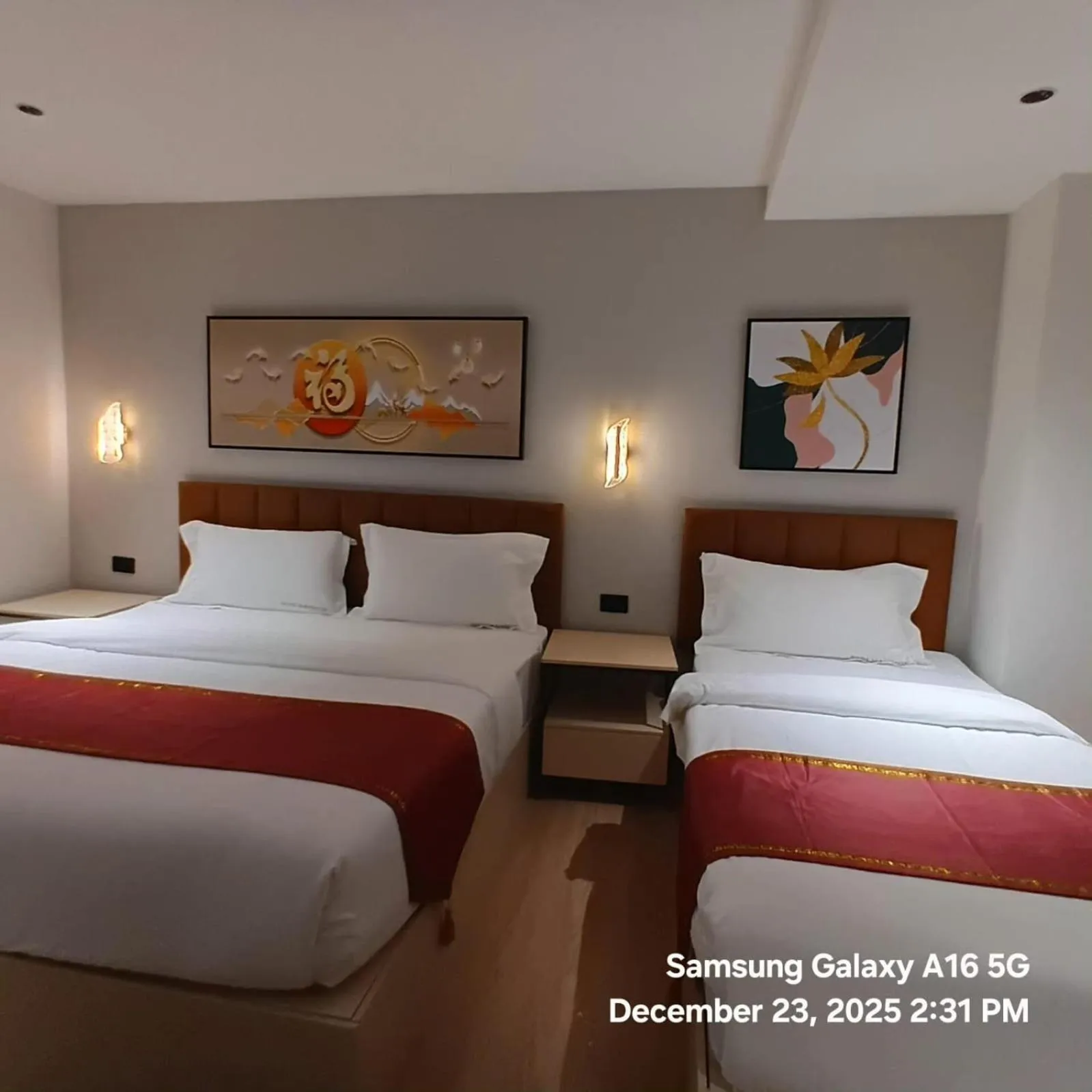 Bed in Hotel Soni Mansion Pratunam