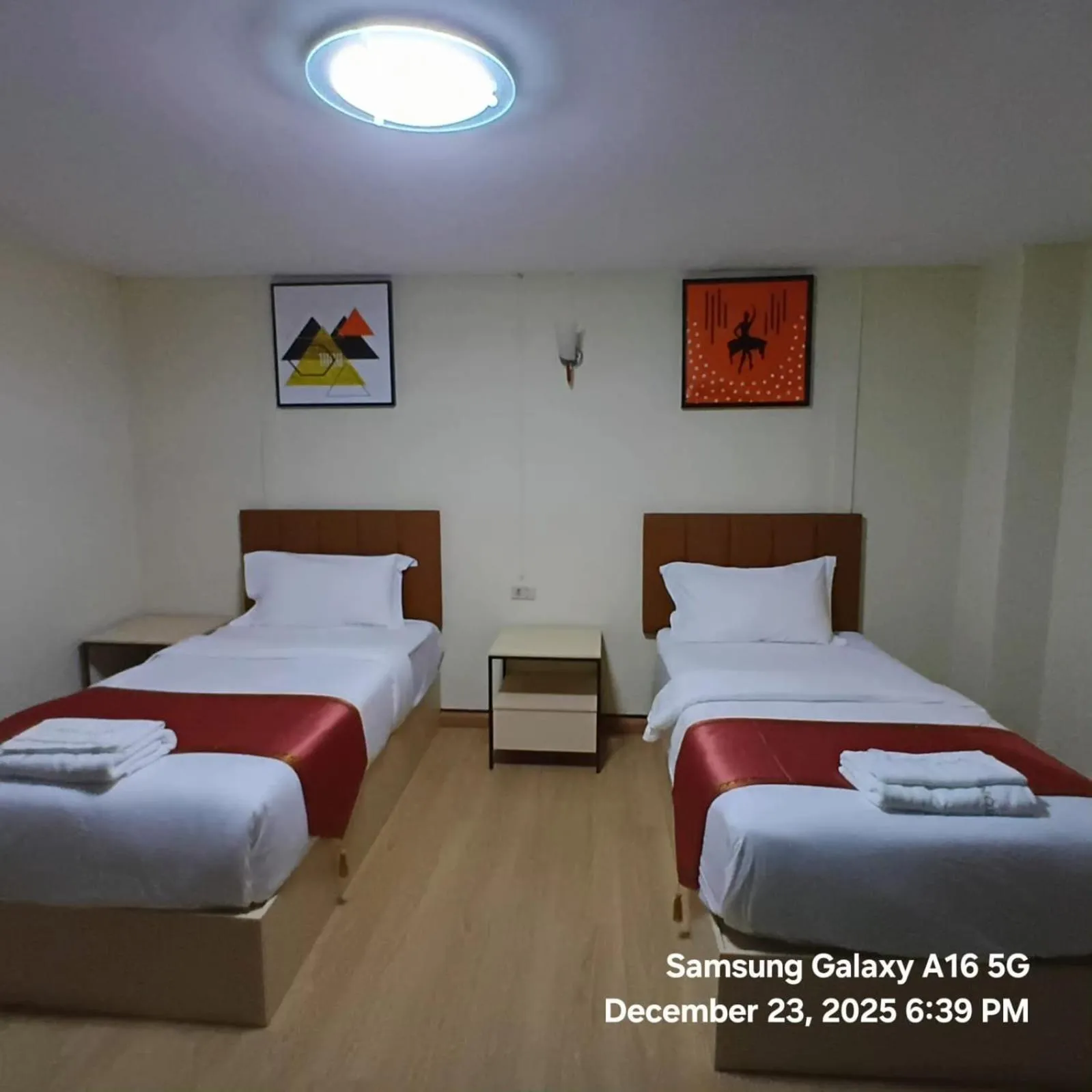 Bed in Hotel Soni Mansion Pratunam