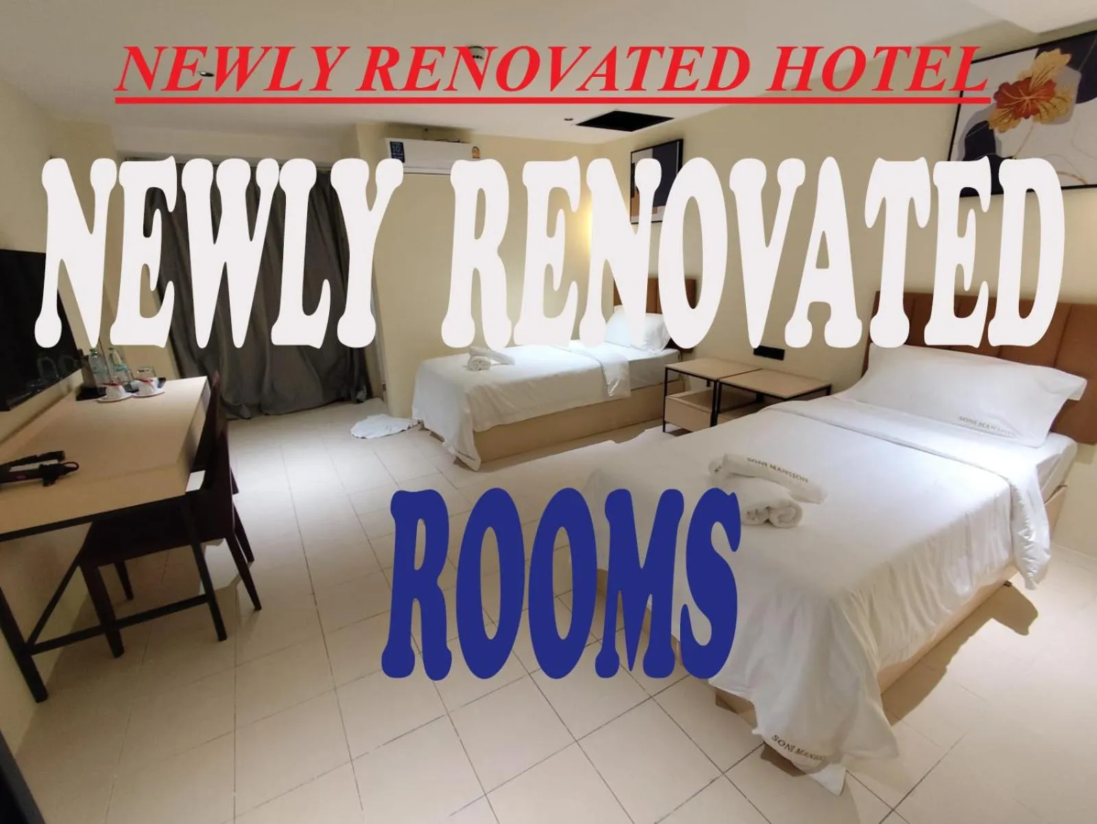 Bedroom, Bed in Hotel Soni Mansion Pratunam