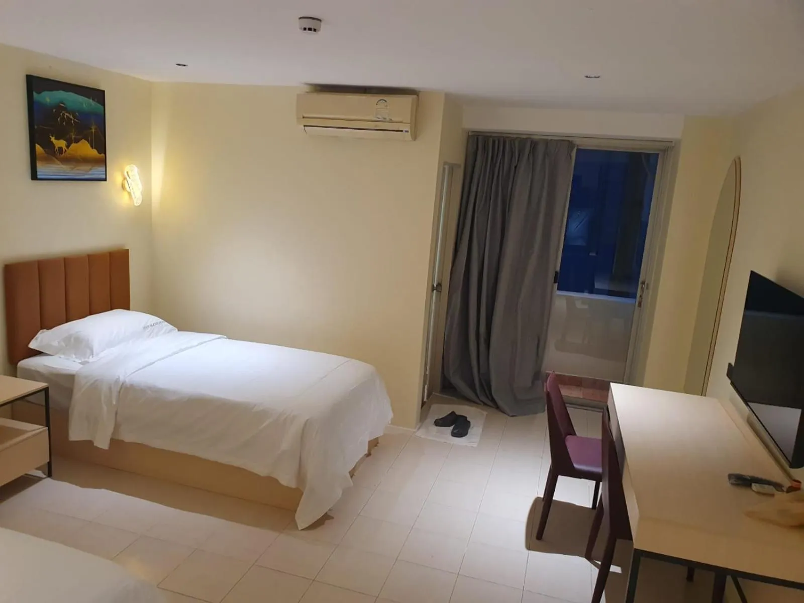 Bed in Hotel Soni Mansion Pratunam