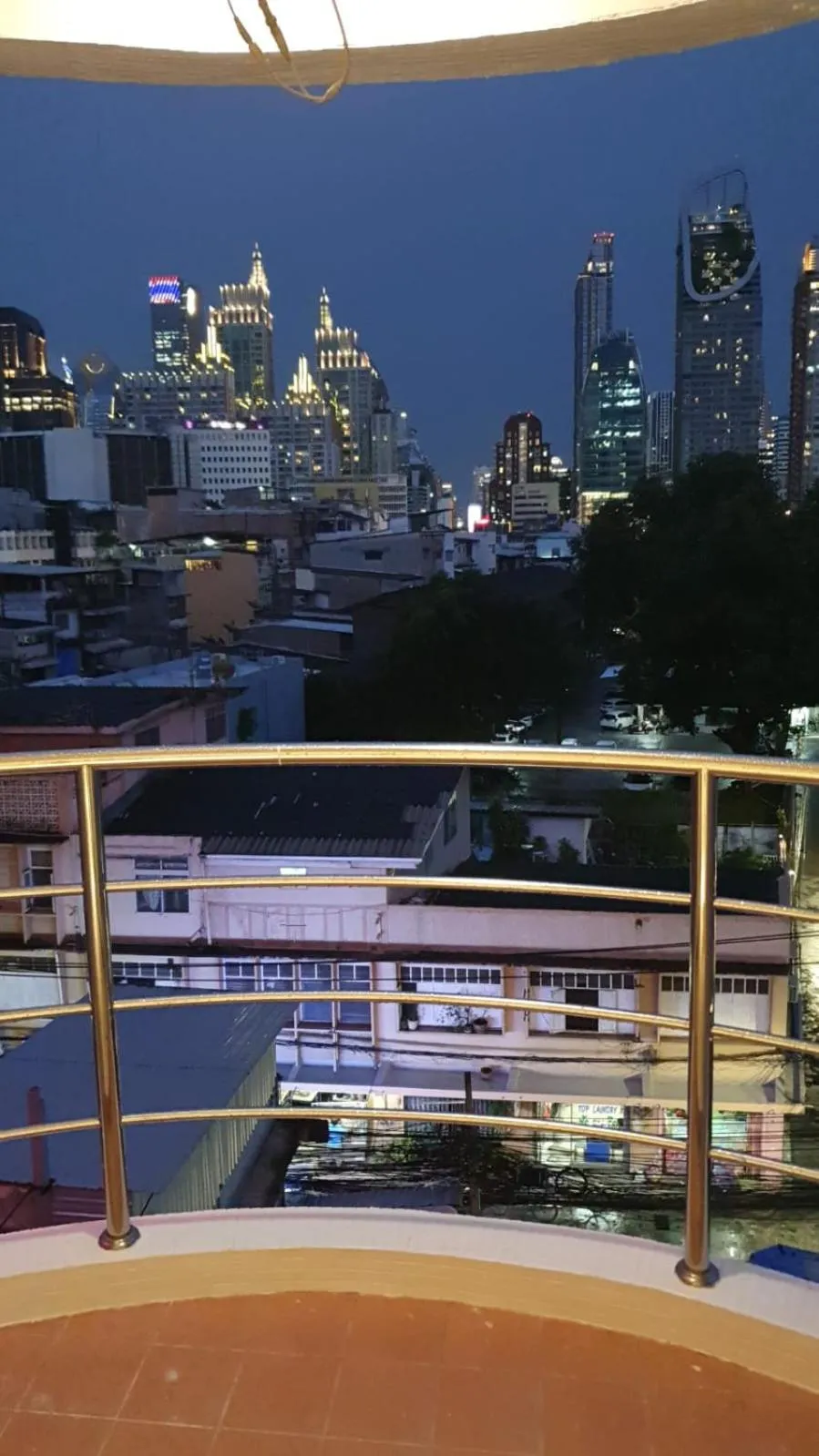 City view in Hotel Soni Mansion Pratunam