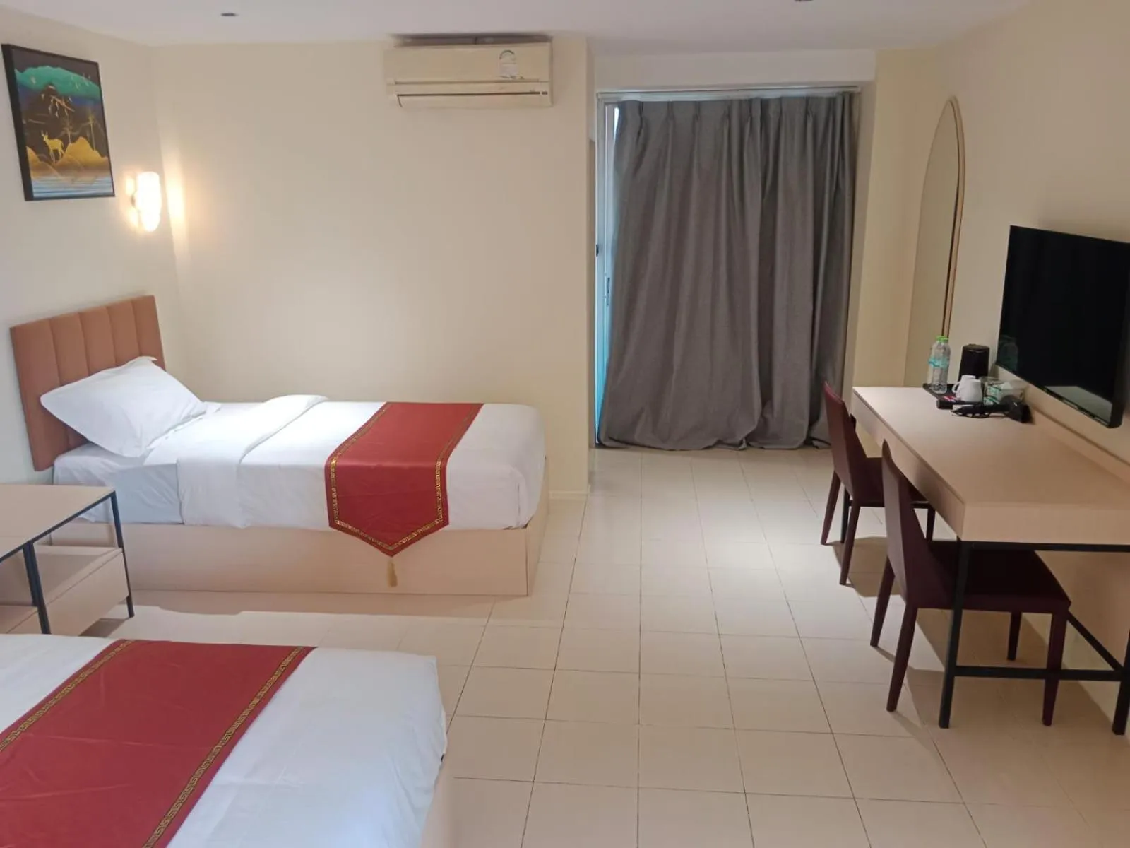 Bed in Hotel Soni Mansion Pratunam