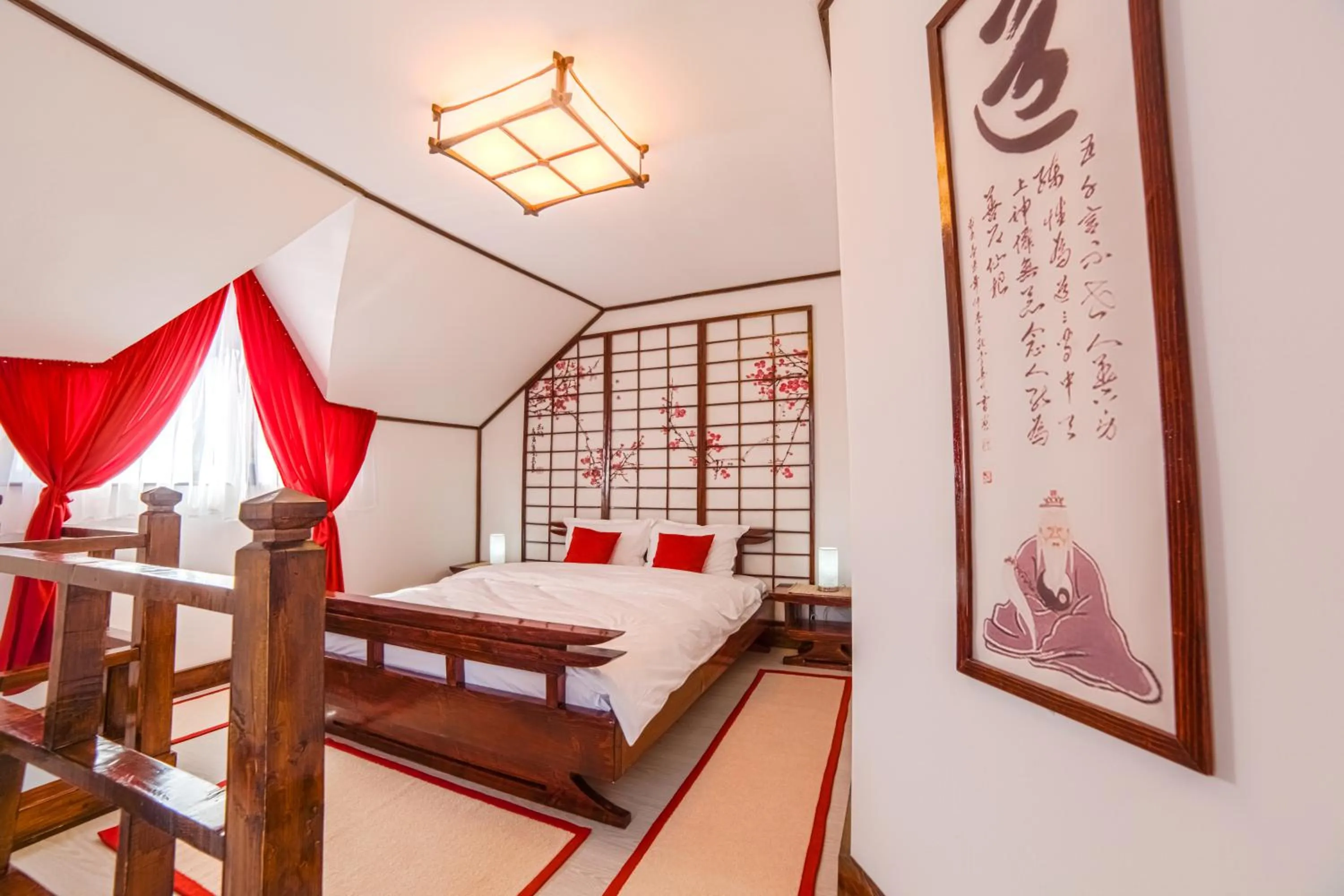 Bed in Casa Lily - Japanese Retreat