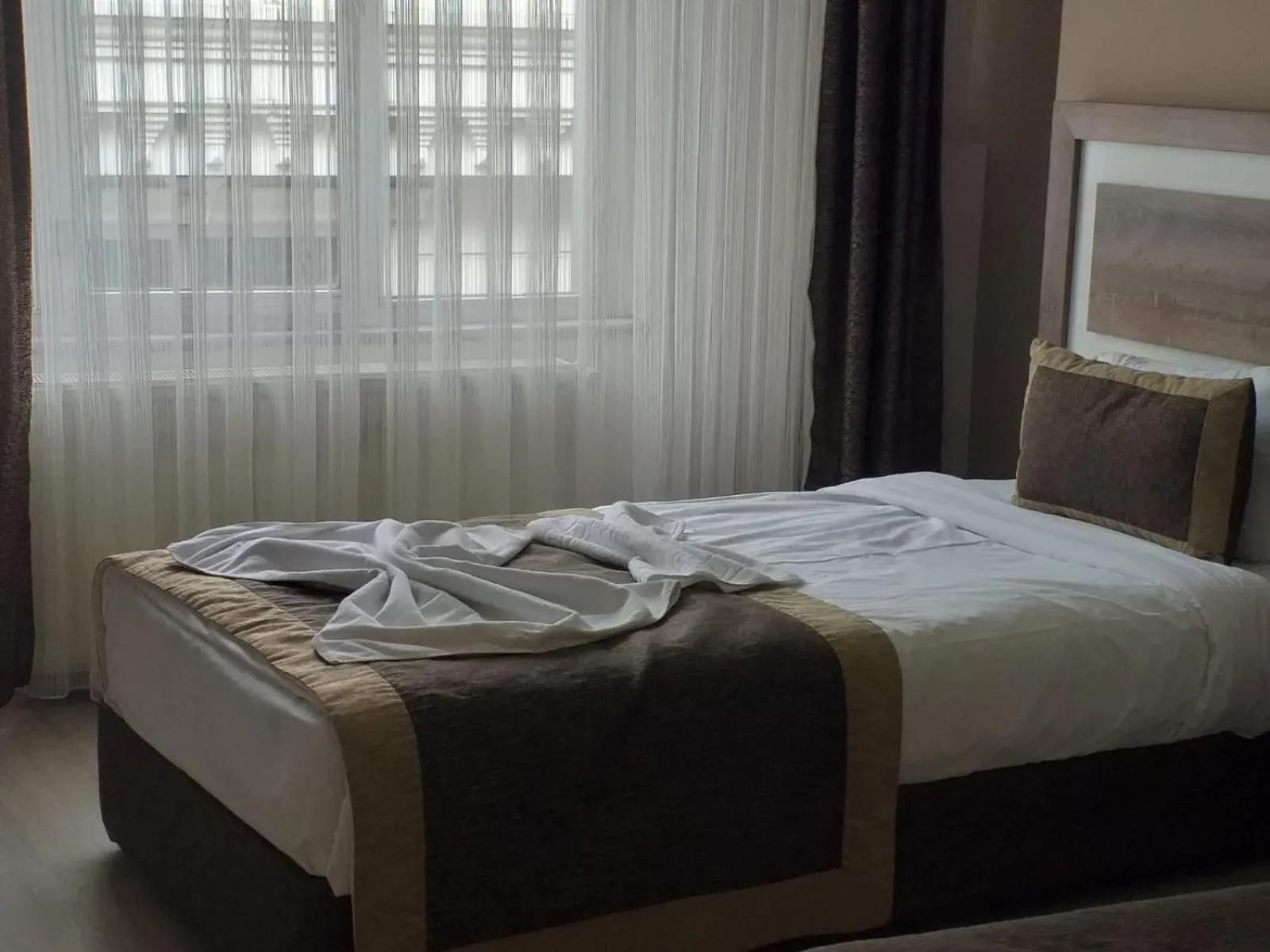 Photo of the whole room, Bed in Dempa Hotel