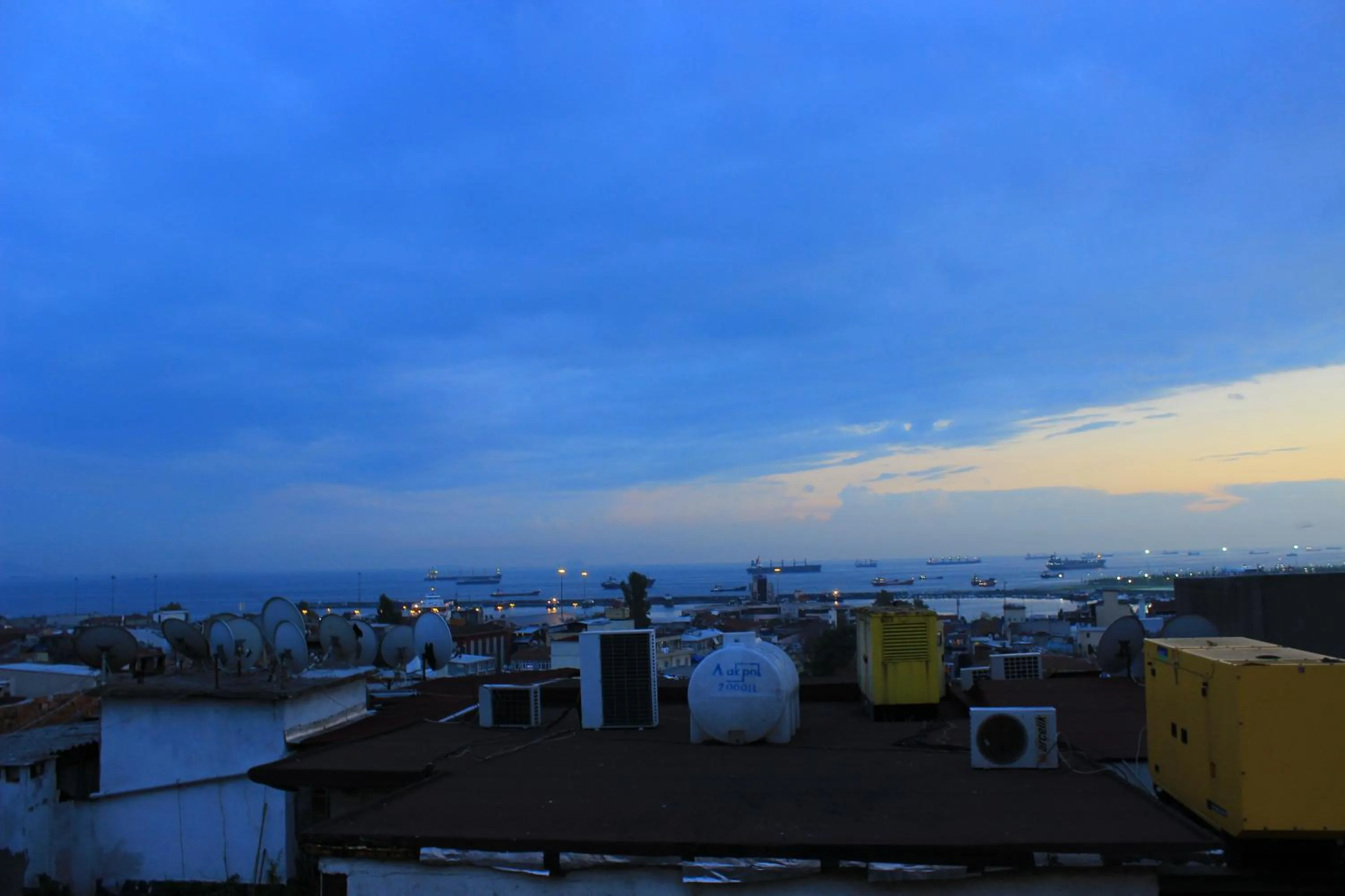 Sunset in Dempa Hotel