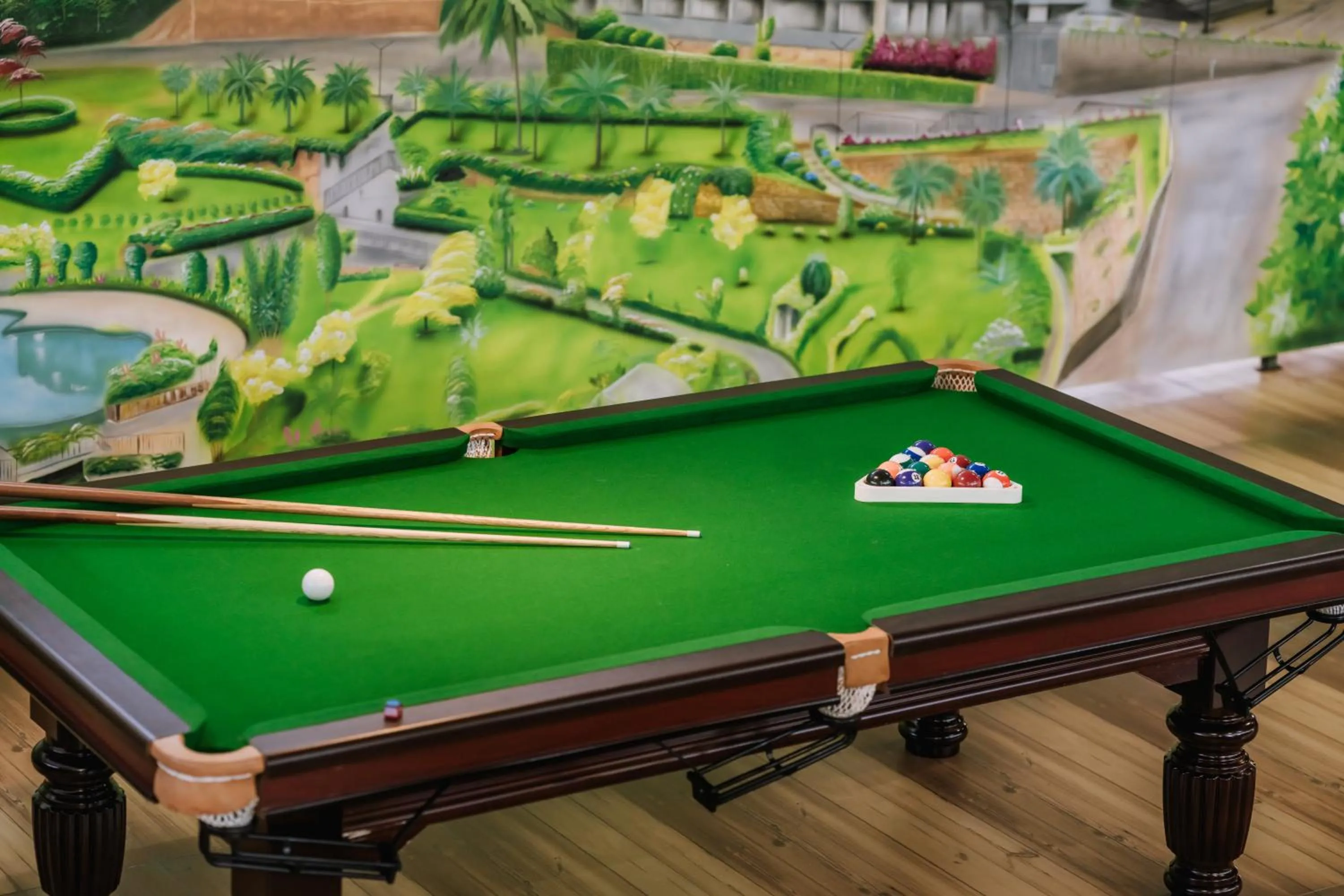 Billiard in EVORA Resort and SPA