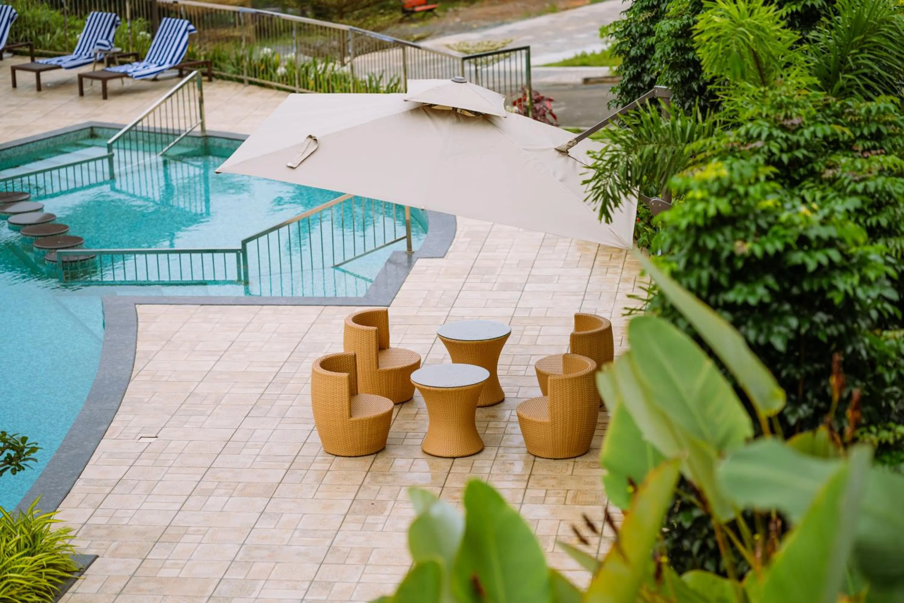 Swimming pool in EVORA Resort and SPA