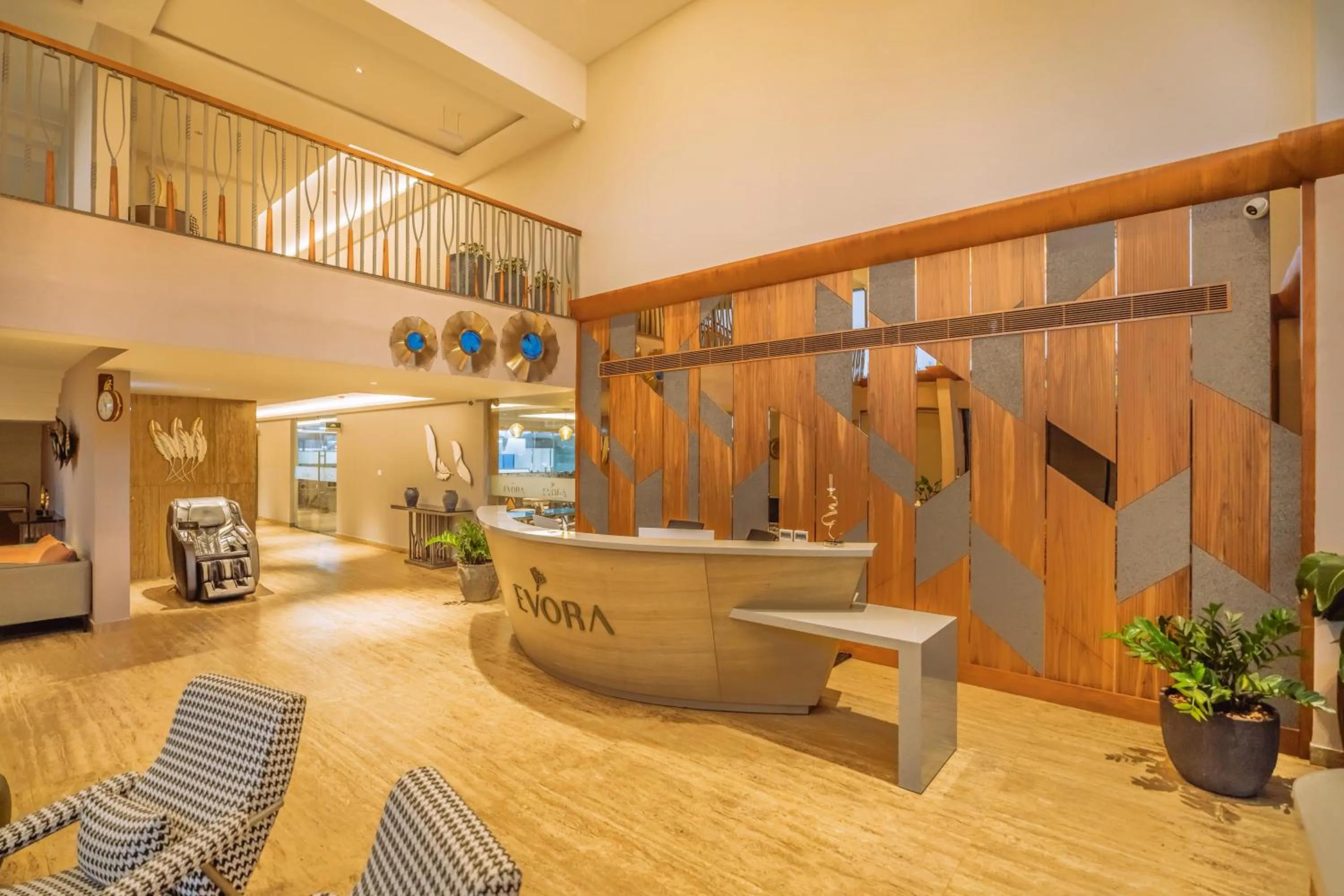 Lobby or reception in EVORA Resort and SPA