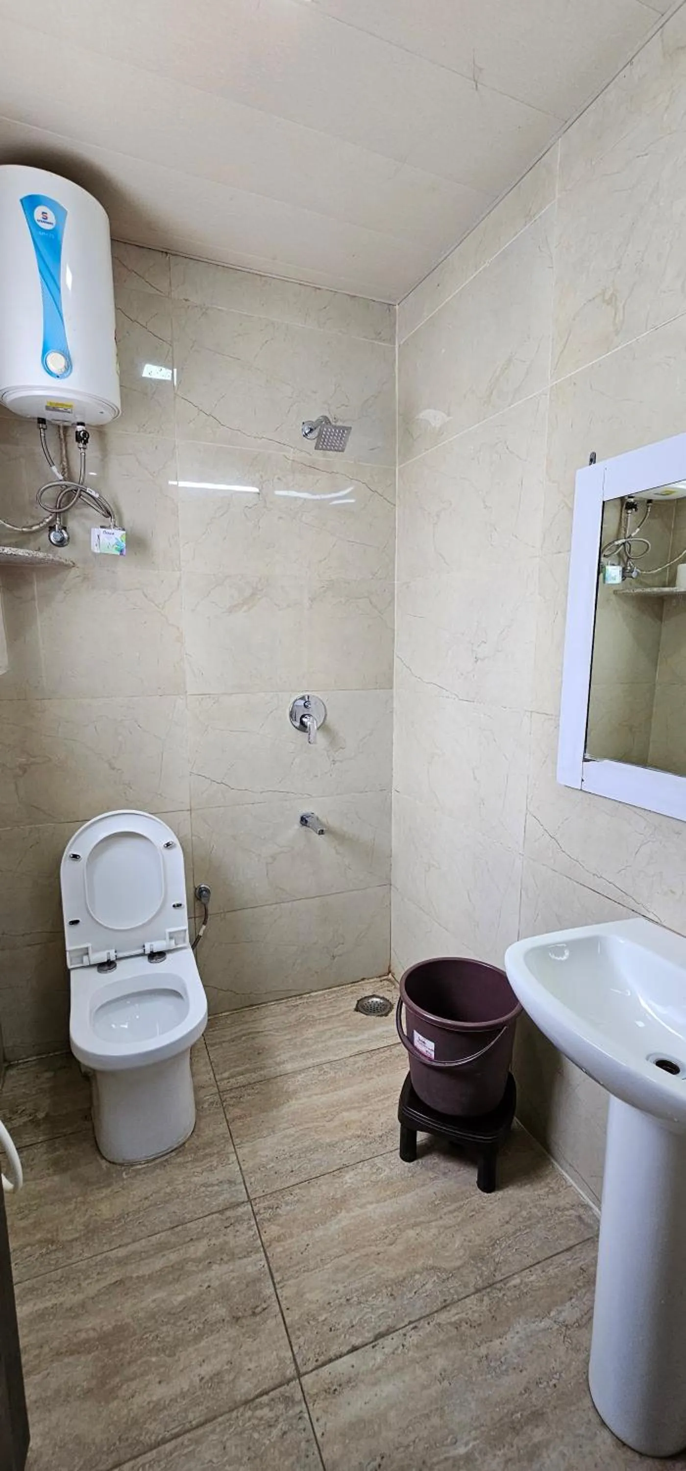 Bathroom in Raj Residency Gurgaon