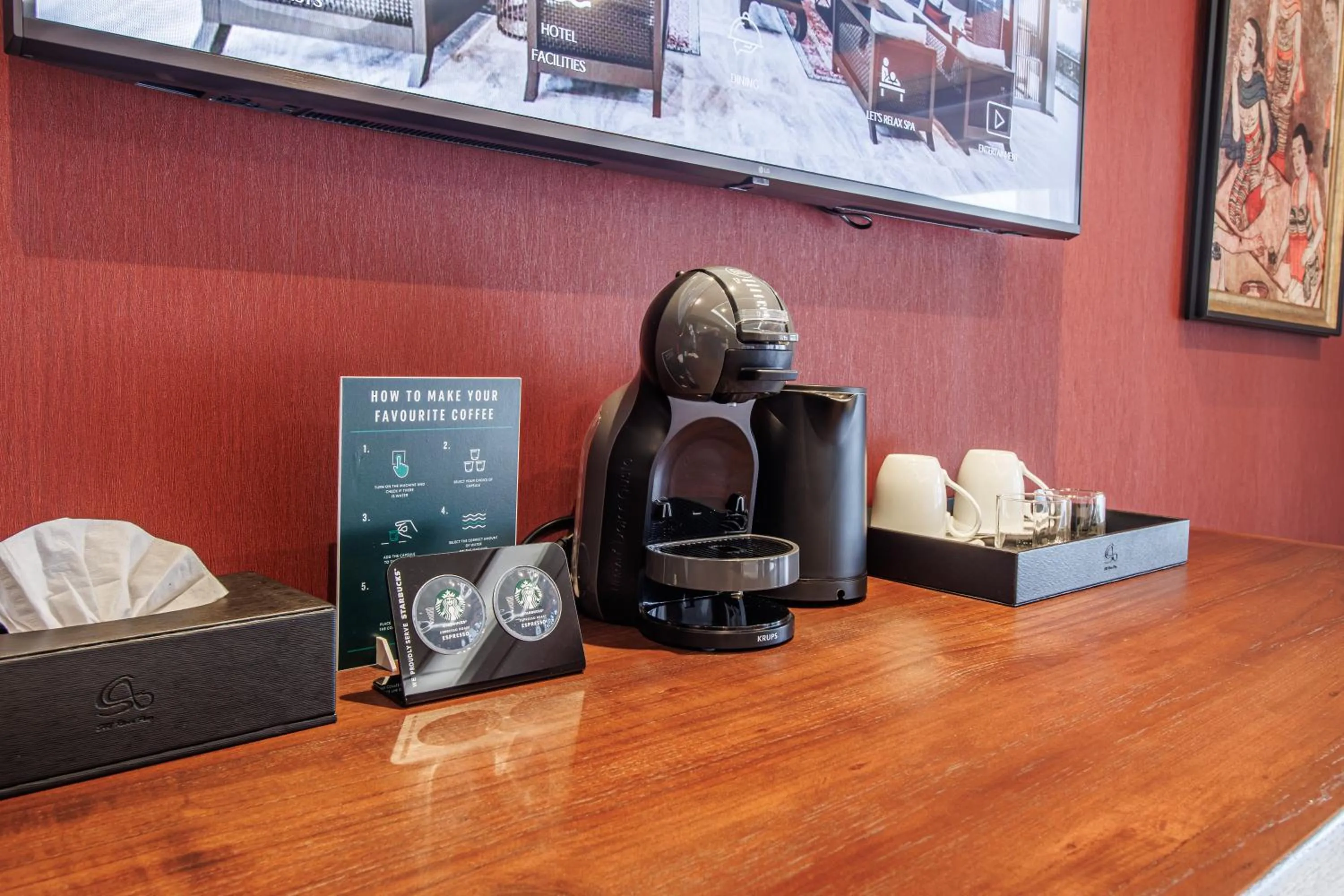 Coffee/tea facilities in S48 River Ping