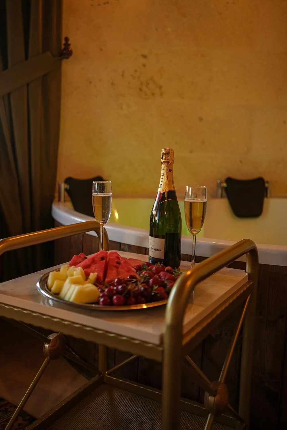 Alcoholic drinks in Zeppelin Cappadocia