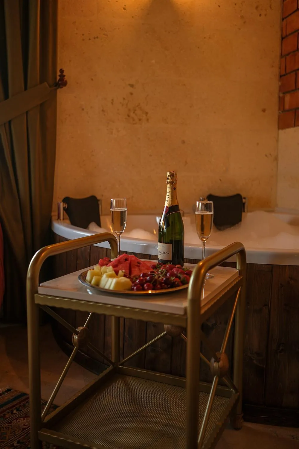 Alcoholic drinks in Zeppelin Cappadocia