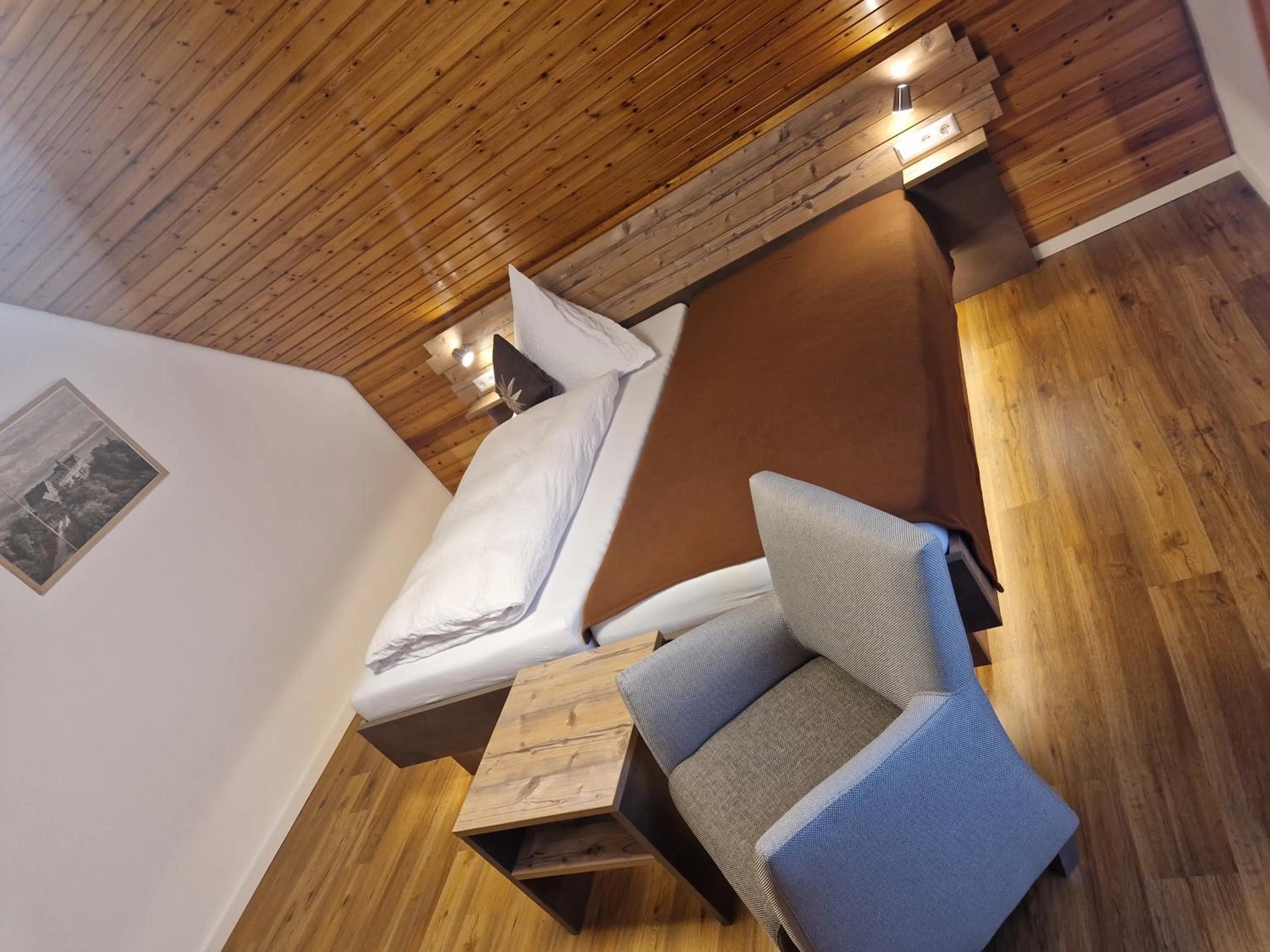 Bed in Gasthof Hosbein