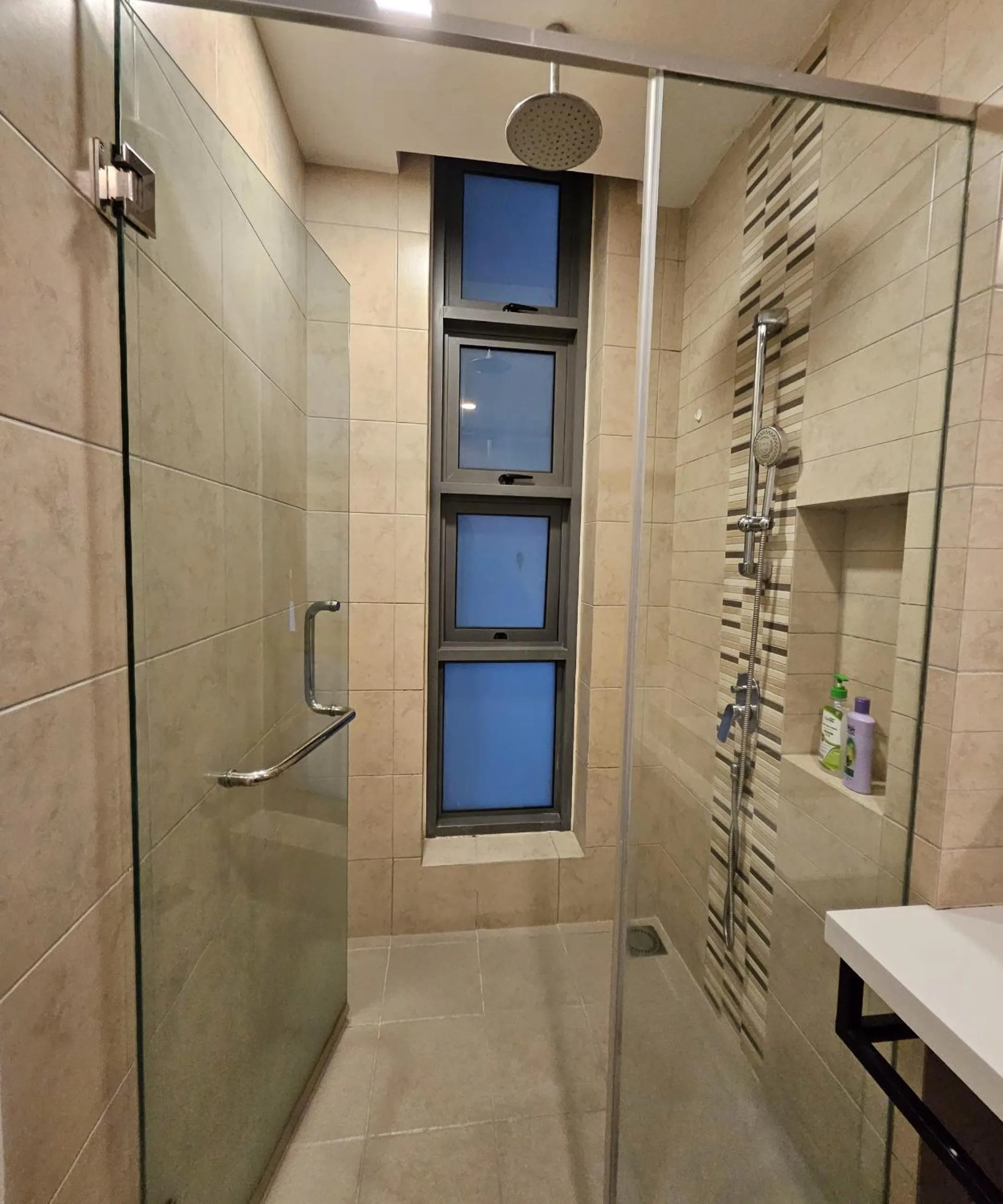 Shower in The Signature Suites at Robertson Bukit Bintang