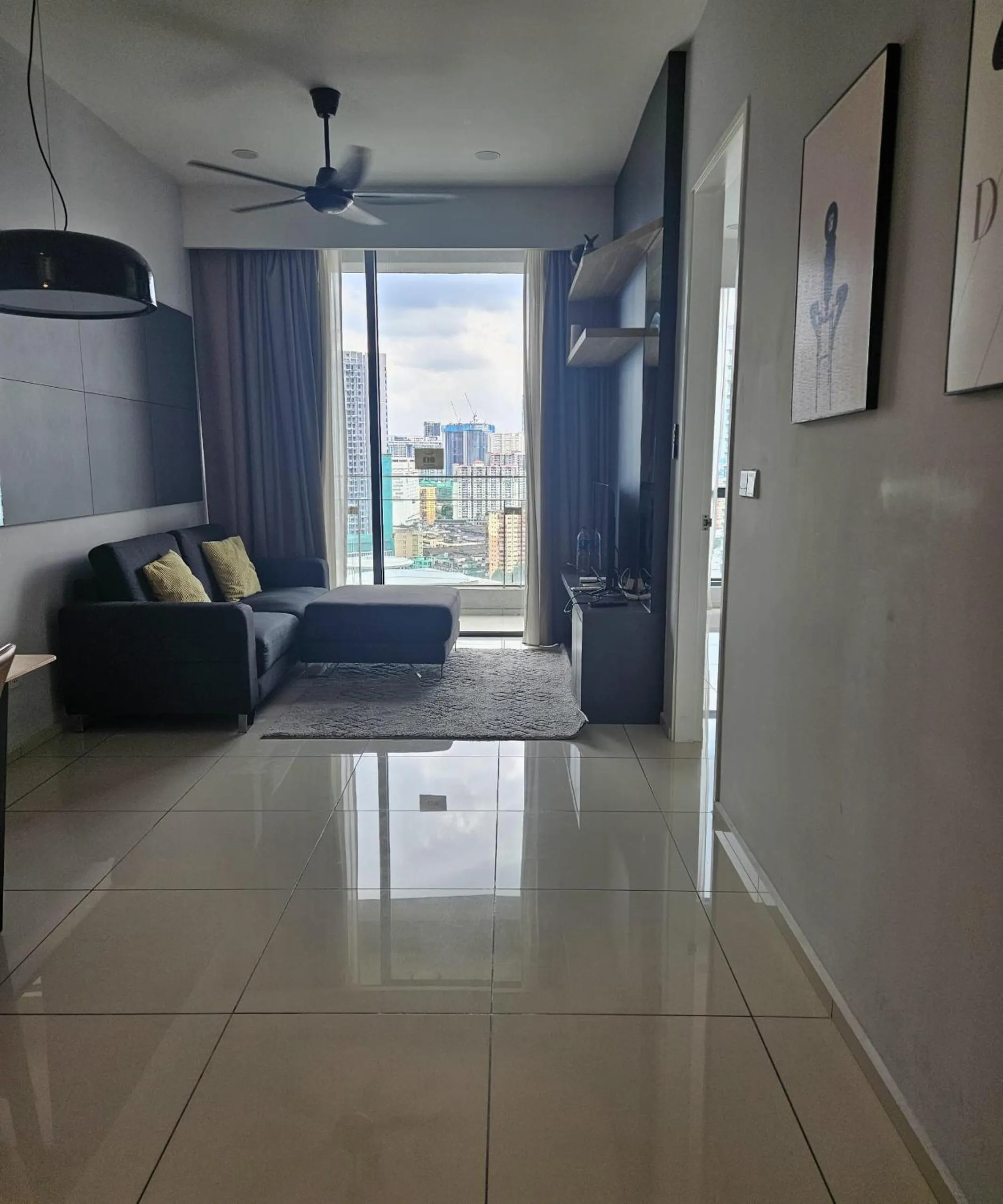 Living room in The Signature Suites at Robertson Bukit Bintang