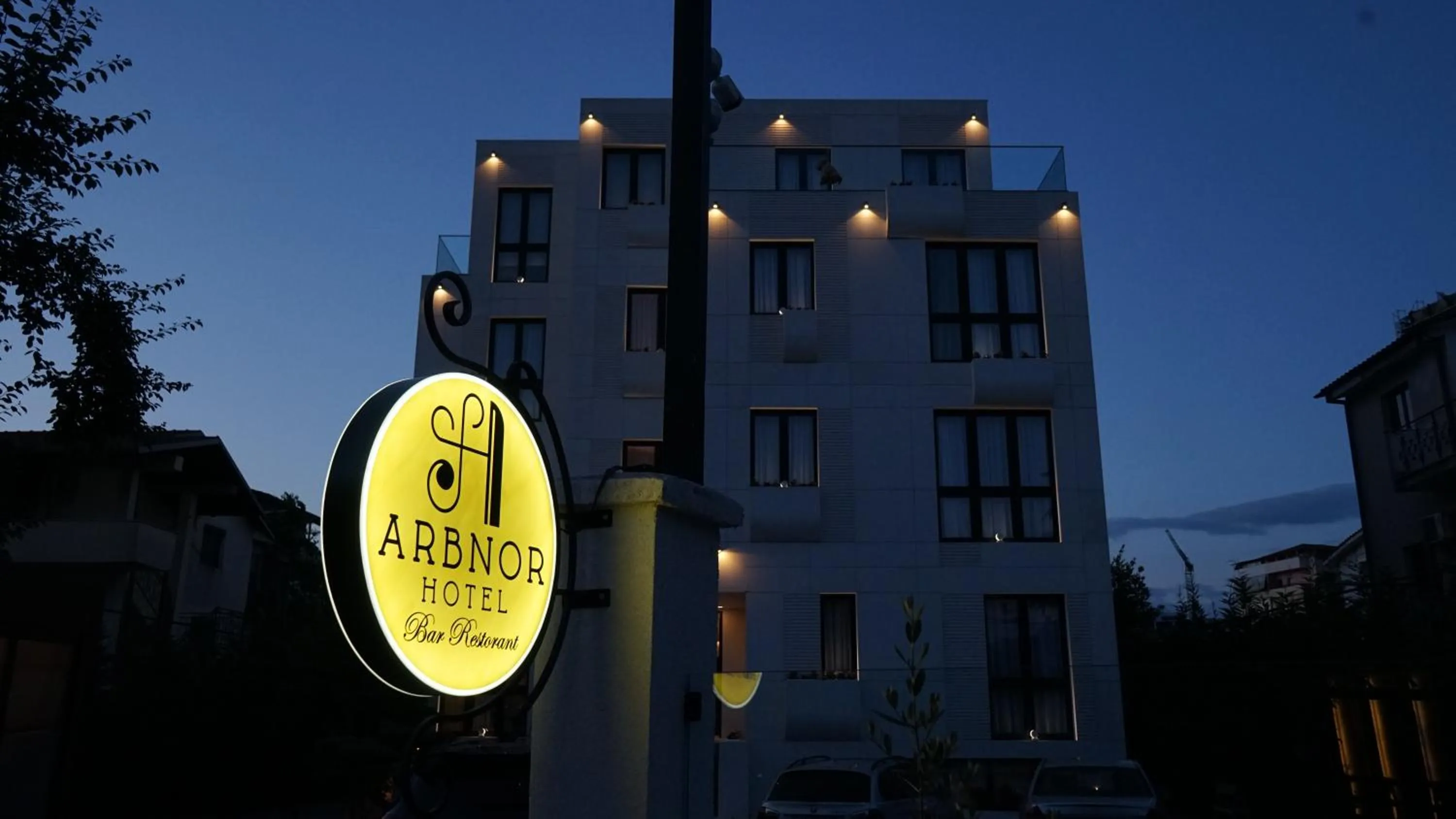 Property building in Arbnor Boutique Hotel