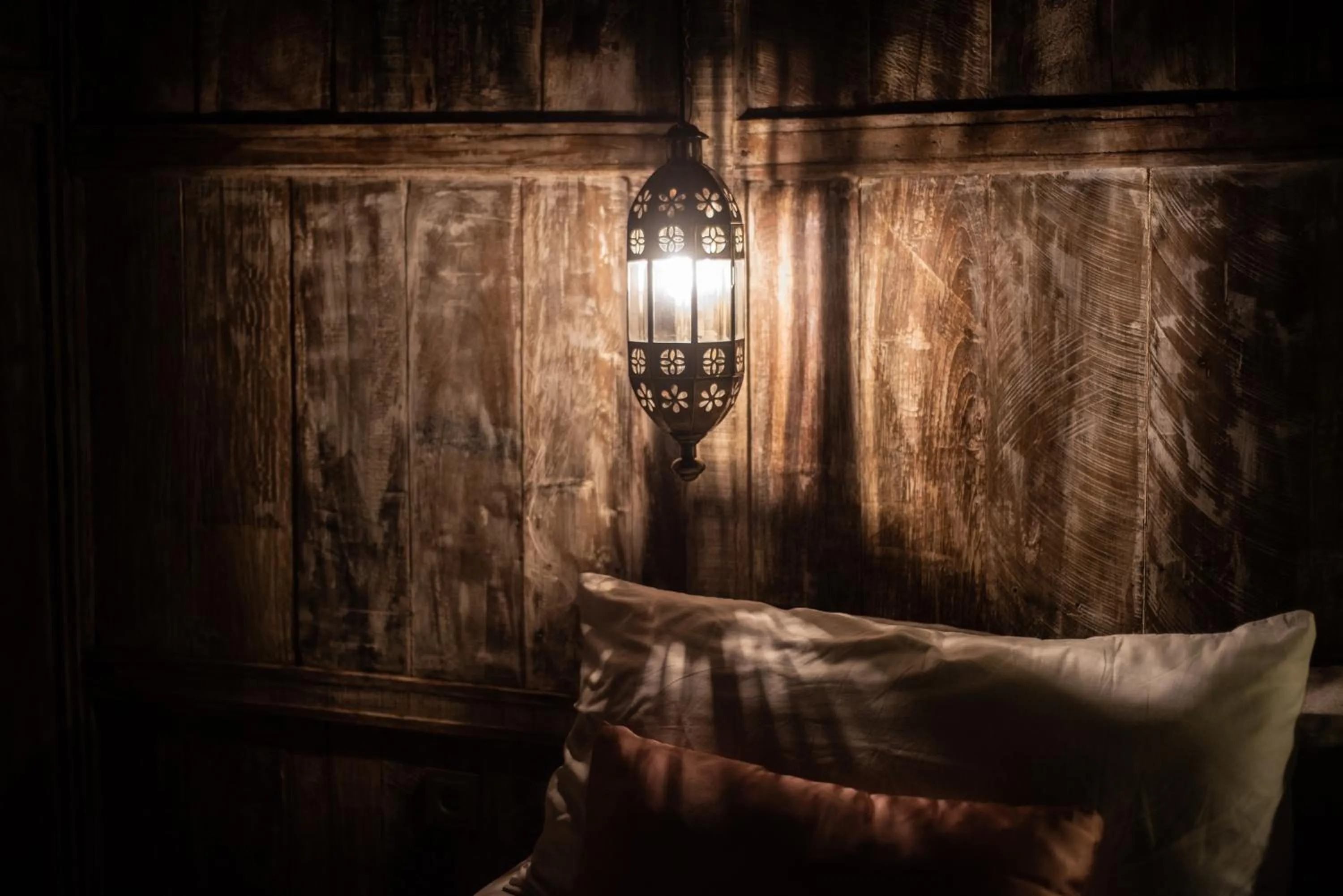 Bed in The Raja Lima hotel