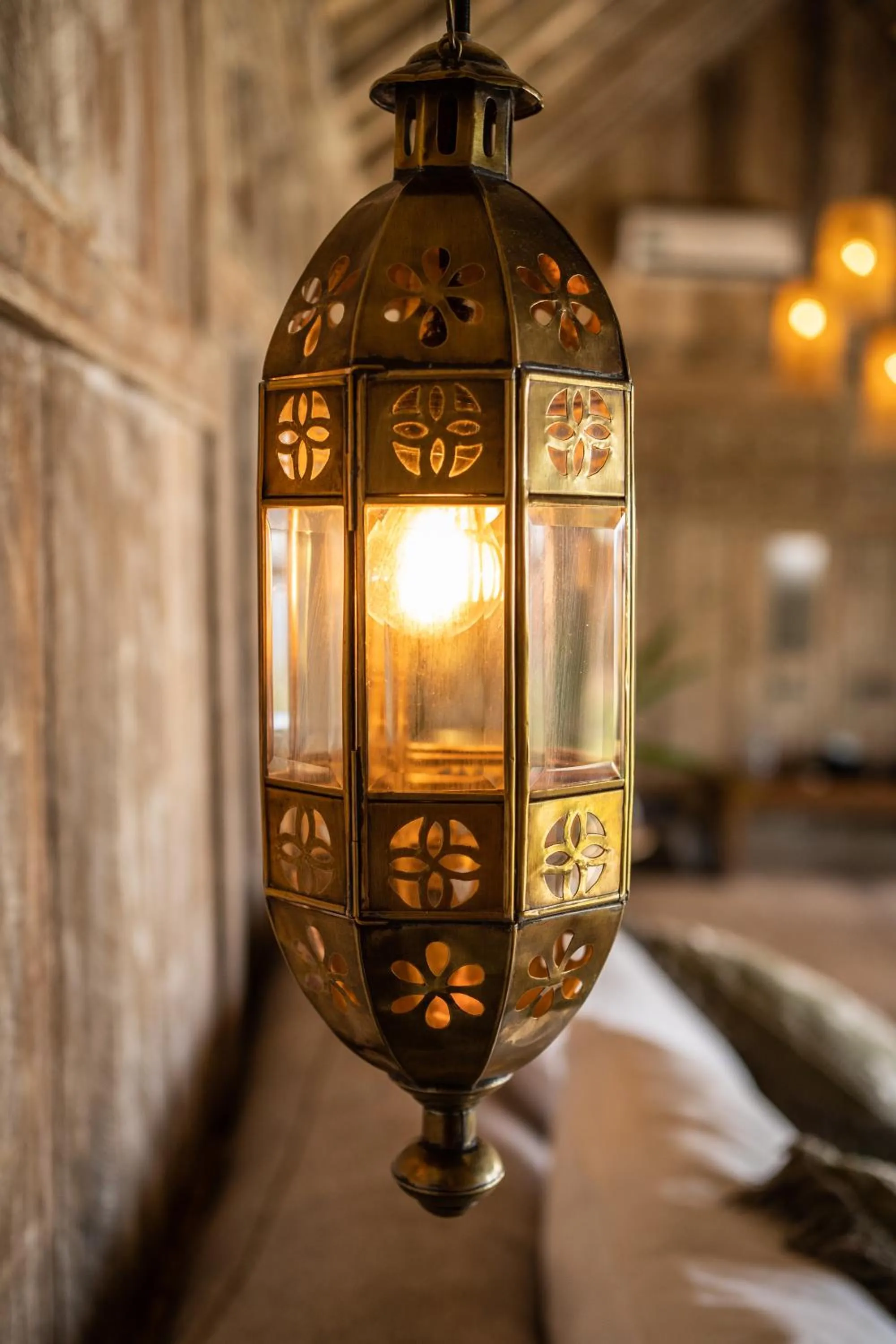 Bed in The Raja Lima hotel