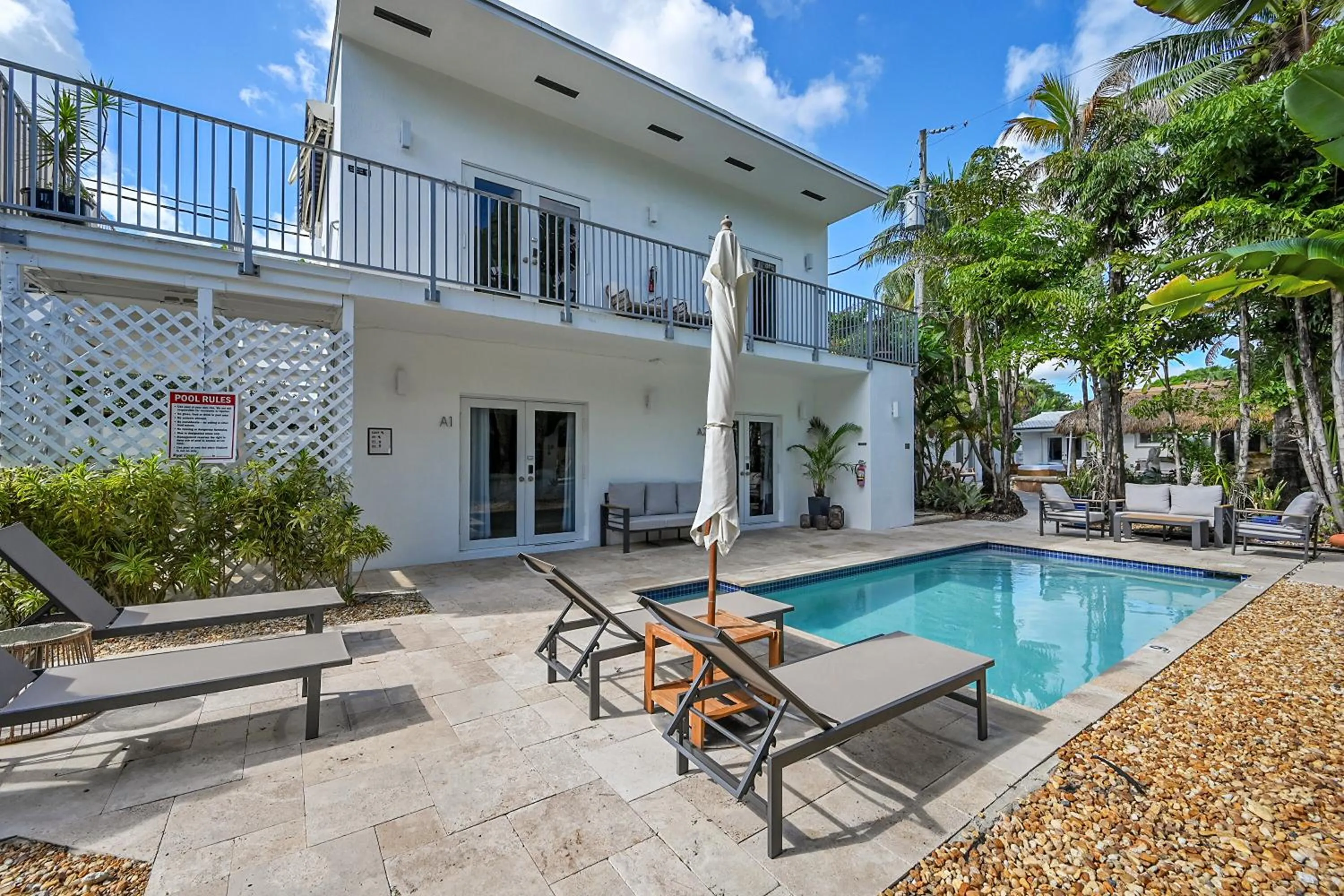 Swimming pool in Inn On The Drive