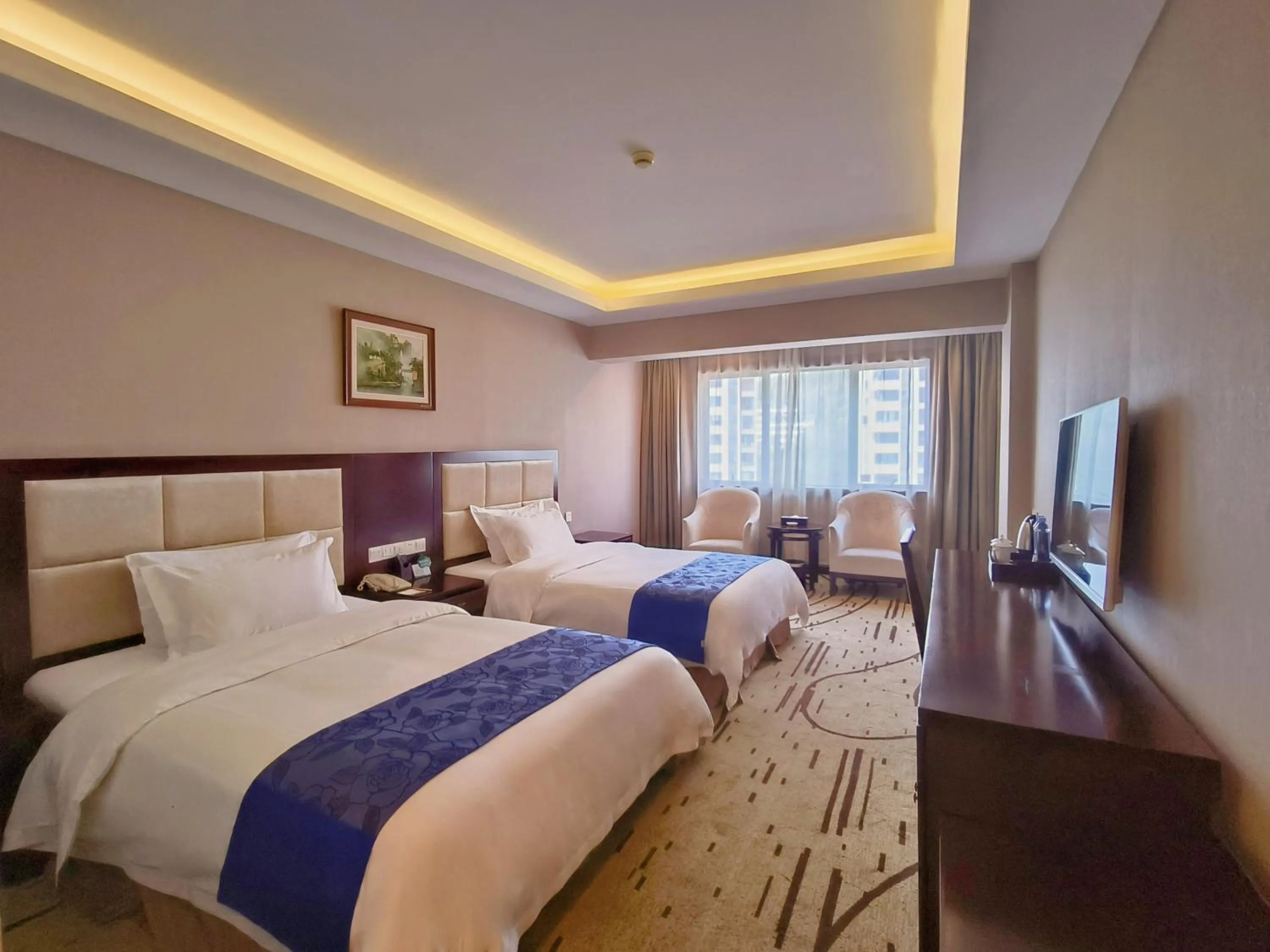 Communal lounge/ TV room in Zhangjiajie International Hotel