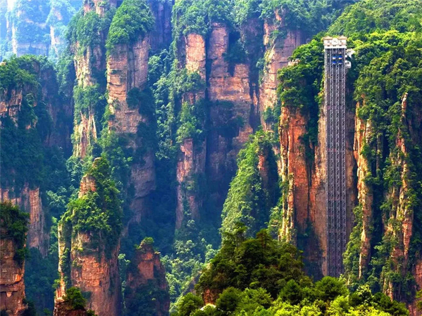Nearby landmark in Zhangjiajie International Hotel