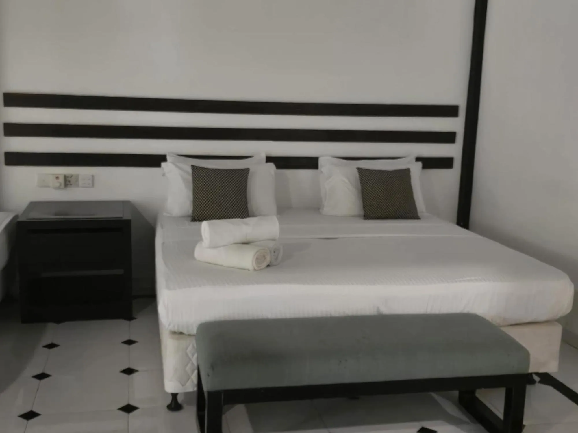 Bed in Eighth Wonder Resort