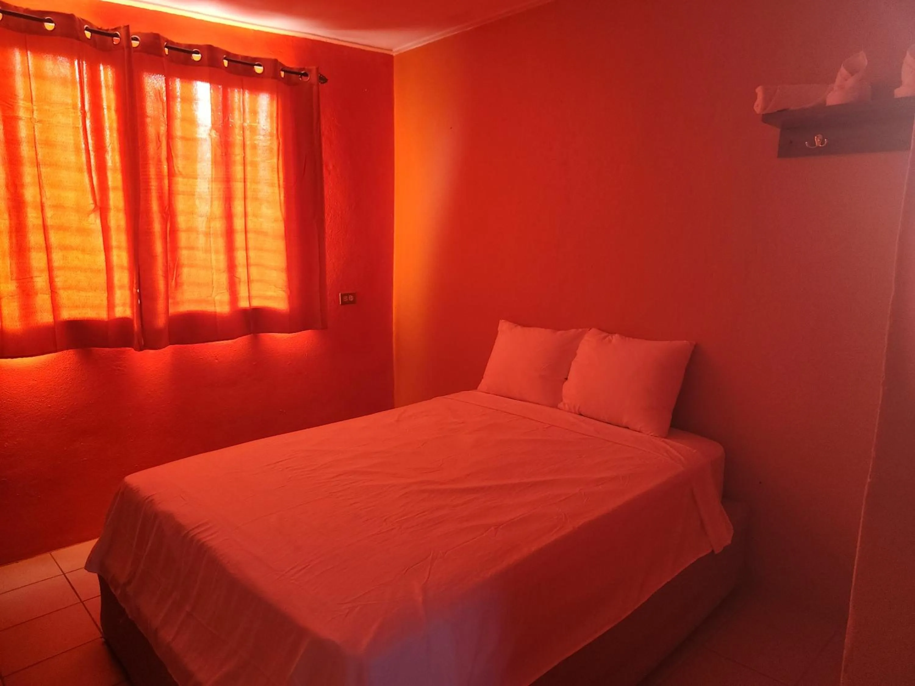 Bed in EL REY Hotel & Restaurant