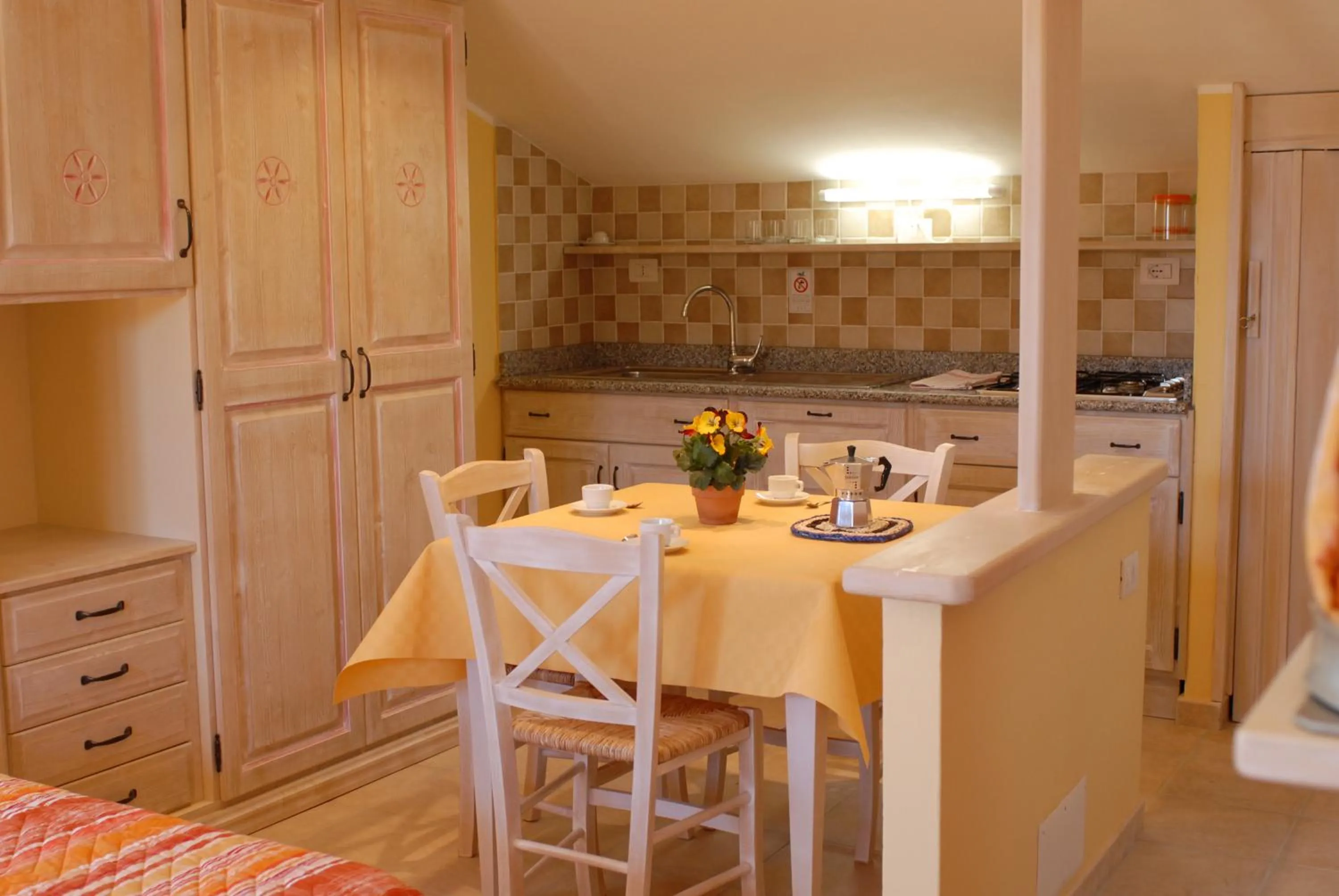 Bed in Le Nereidi Hotel & Residence