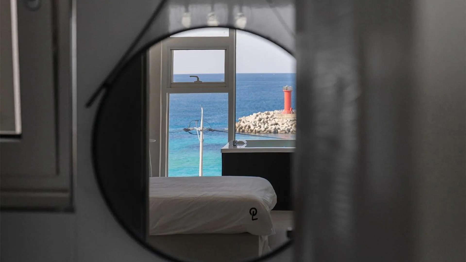 Bed in Gangneung Pension G7 Spa Pension