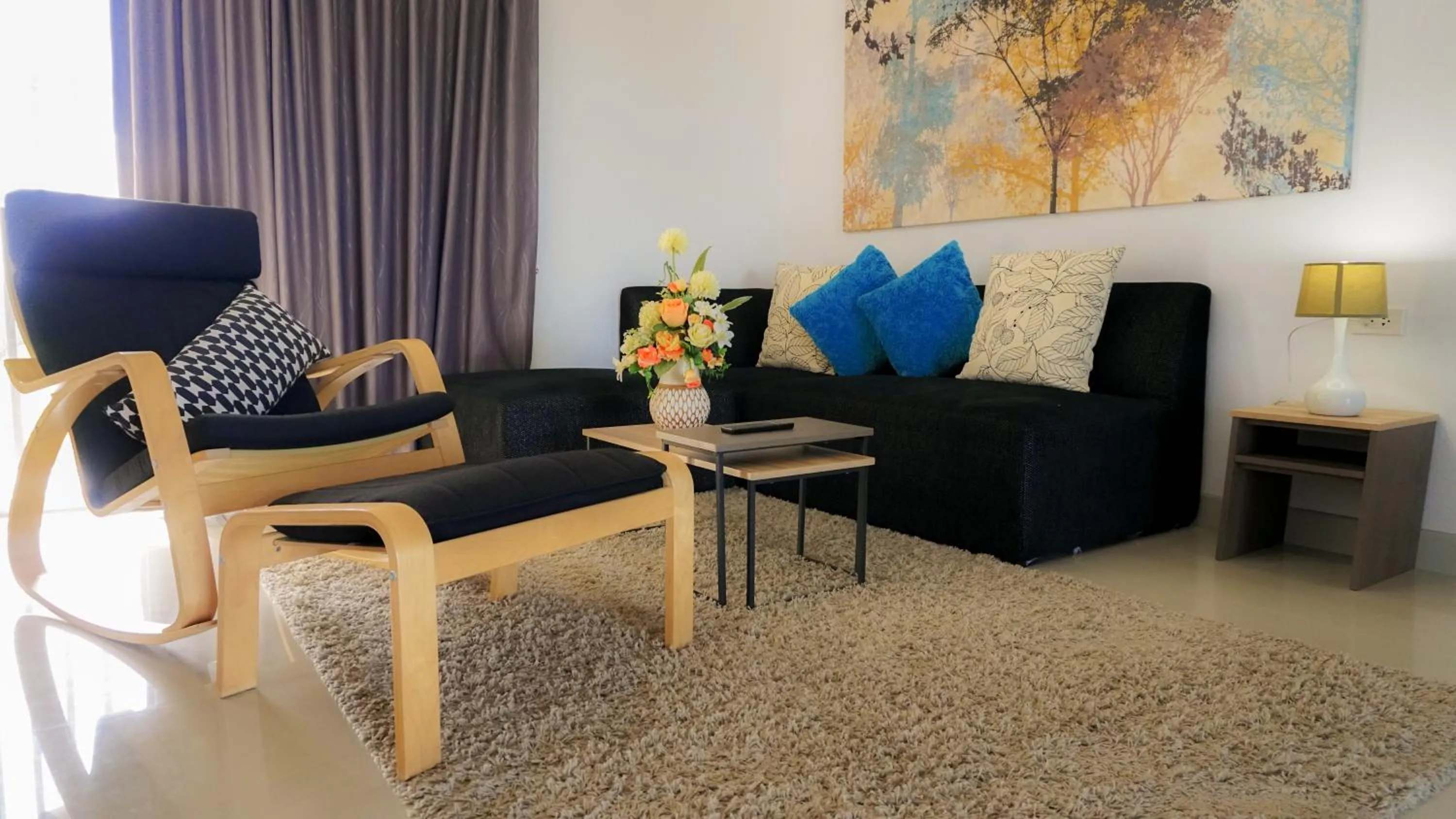 Living room in Zada Residence