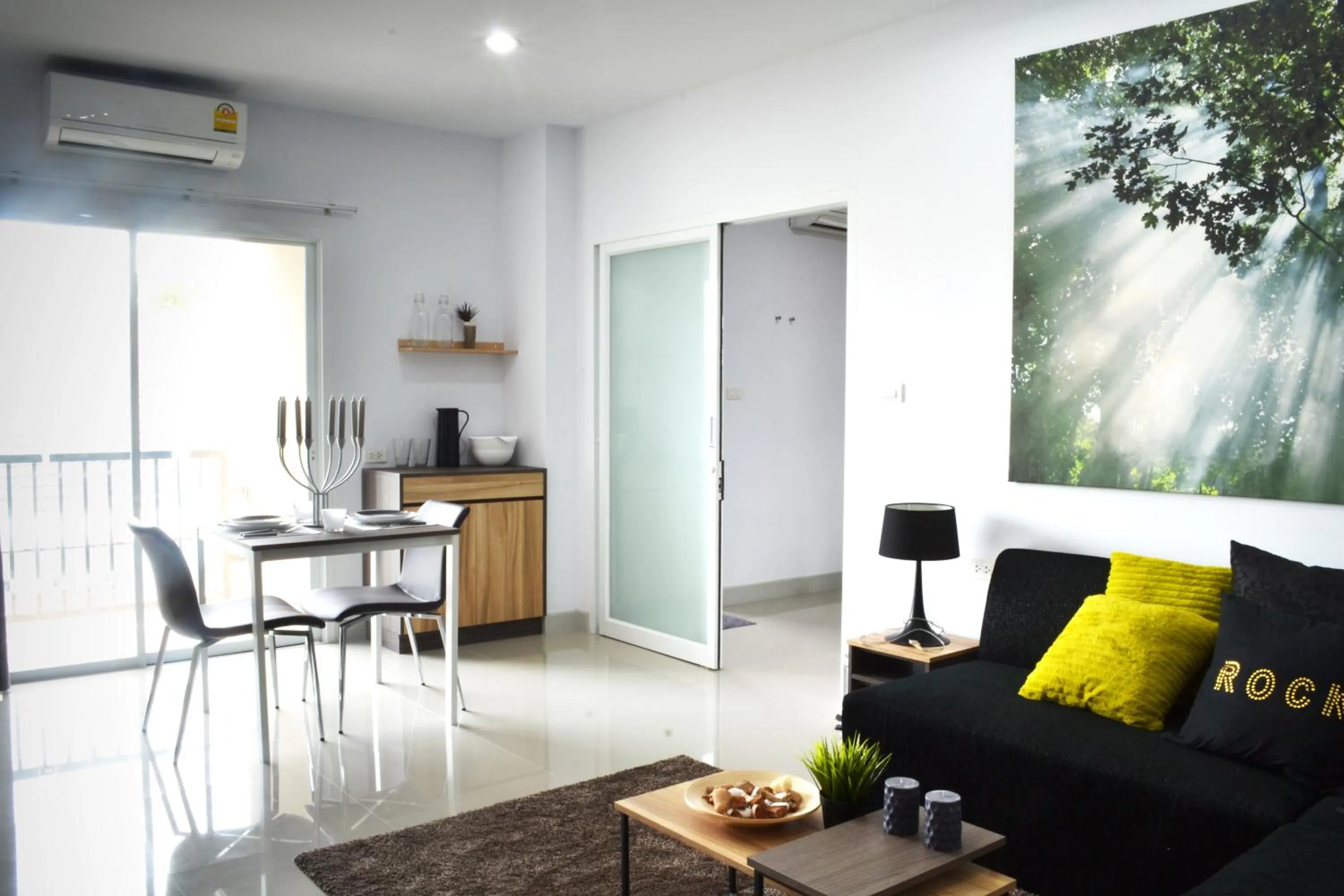 Living room in Zada Residence