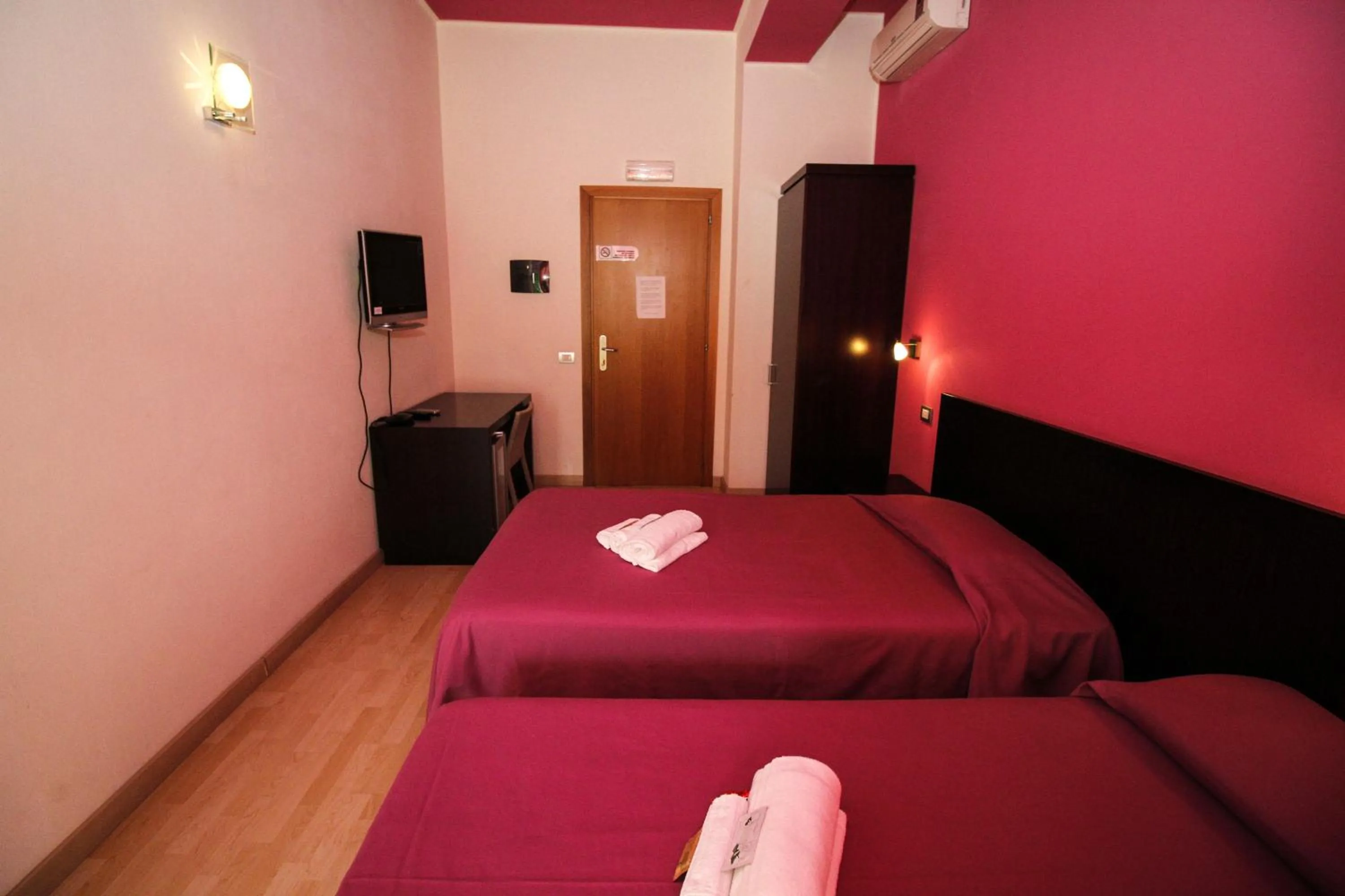 Bed in Hotel I Colori