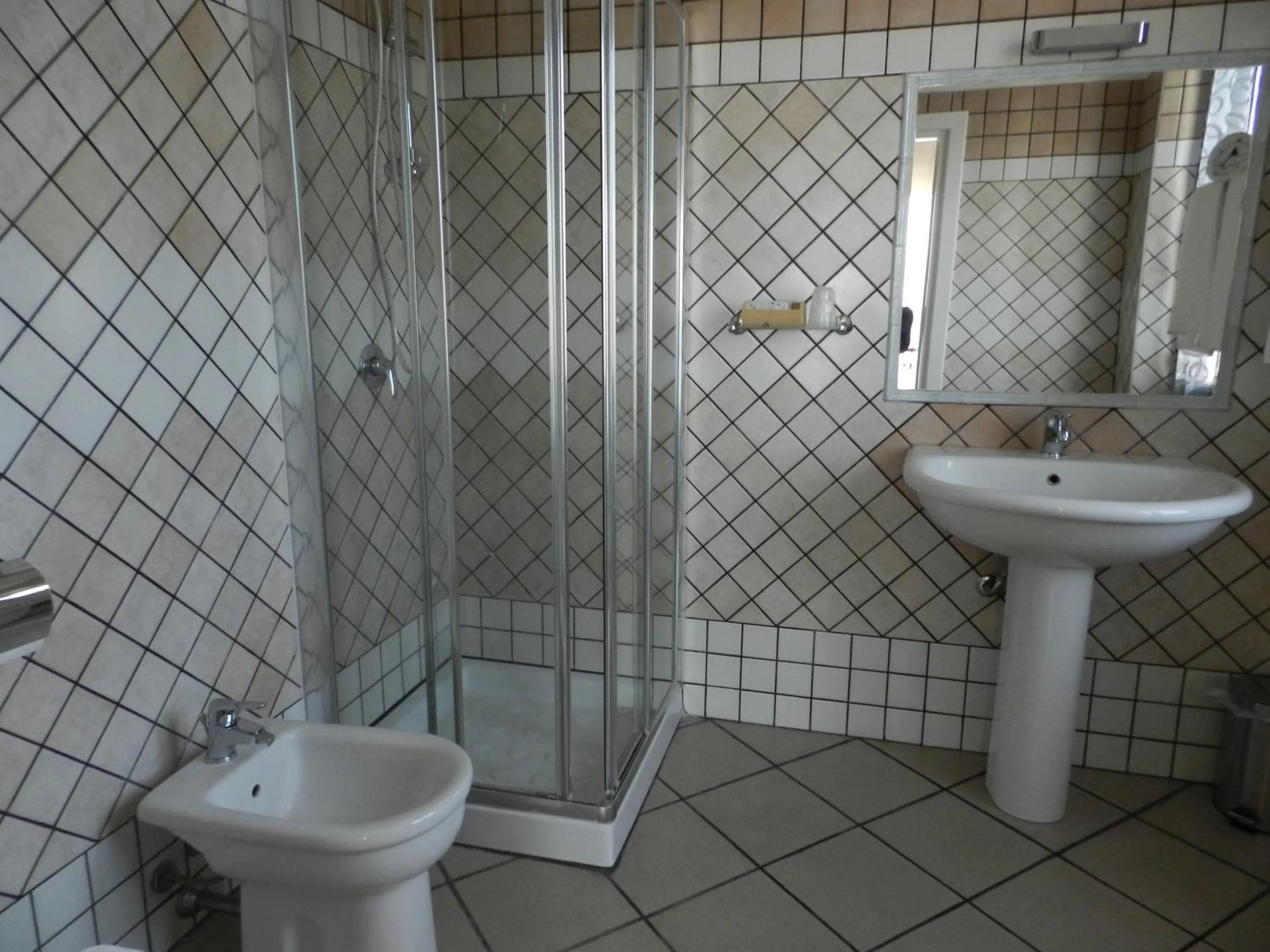 Bathroom in Hotel I Colori