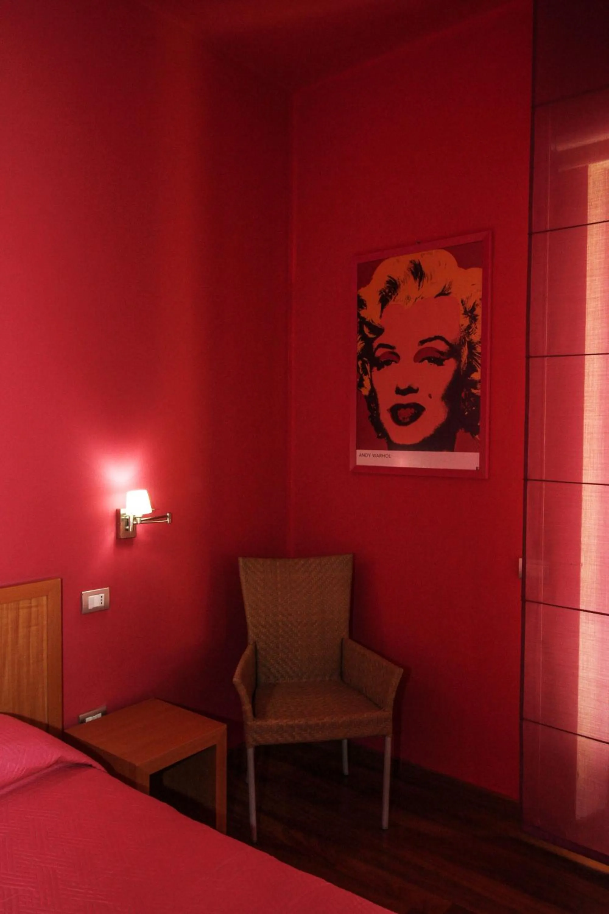 Bed in Hotel I Colori