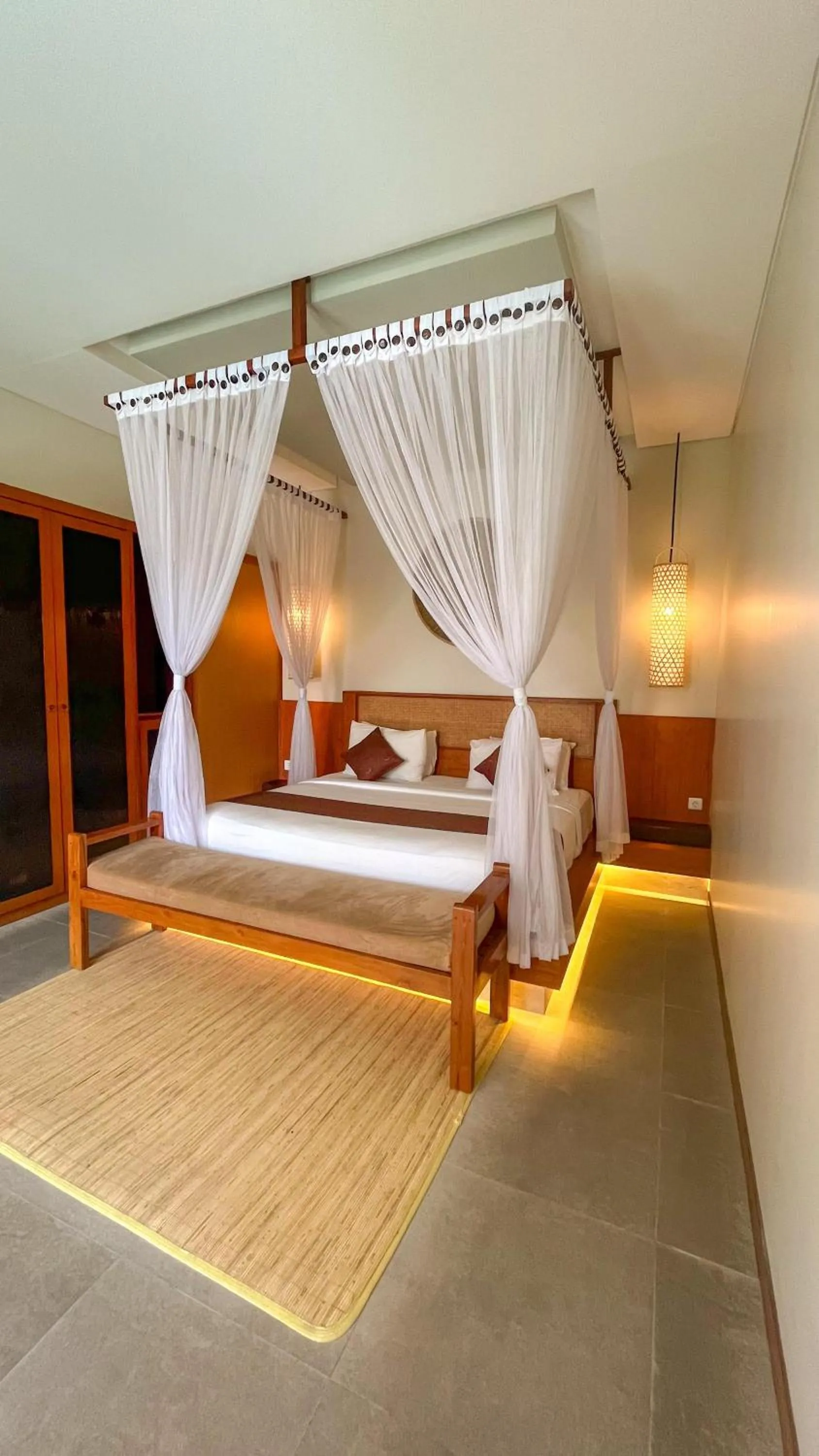 Bed in Maharaja Villas Bali - CHSE Certified