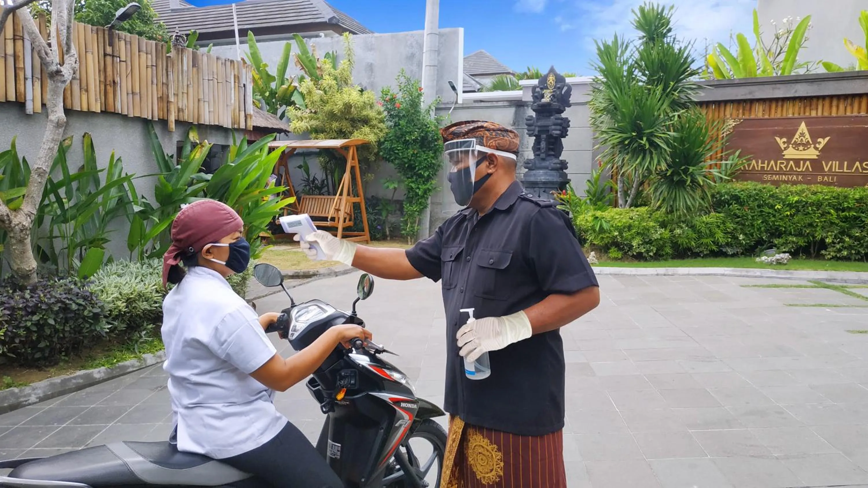 Staff in Maharaja Villas Bali - CHSE Certified