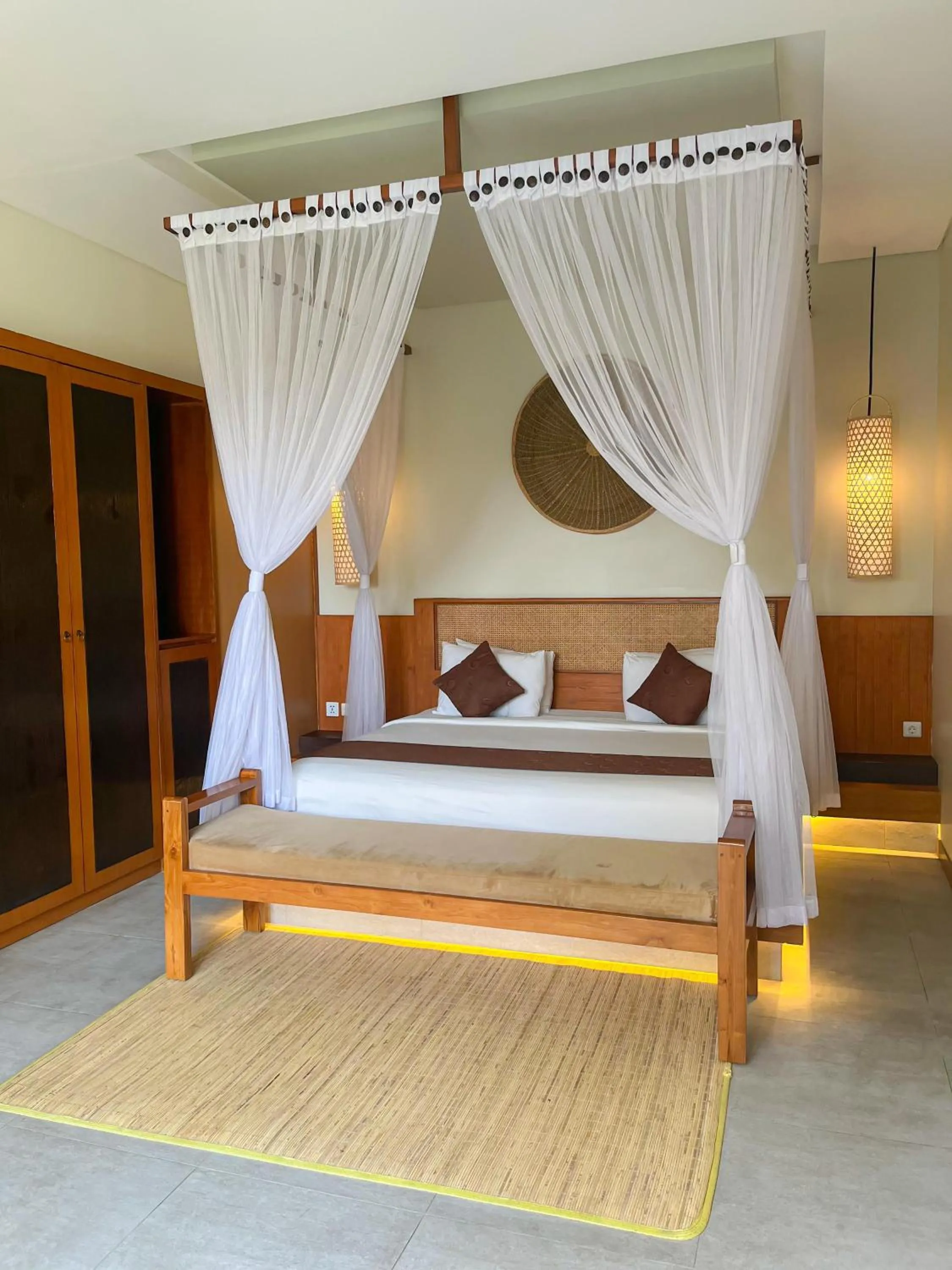 Bed in Maharaja Villas Bali - CHSE Certified