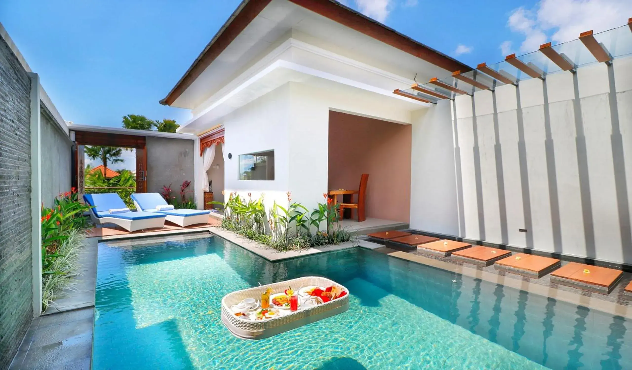 Deluxe One Bedroom Pool Villa in Maharaja Villas Bali - CHSE Certified Deluxe One Bedroom Pool Villa in Maharaja Villas Bali - CHSE Certified
