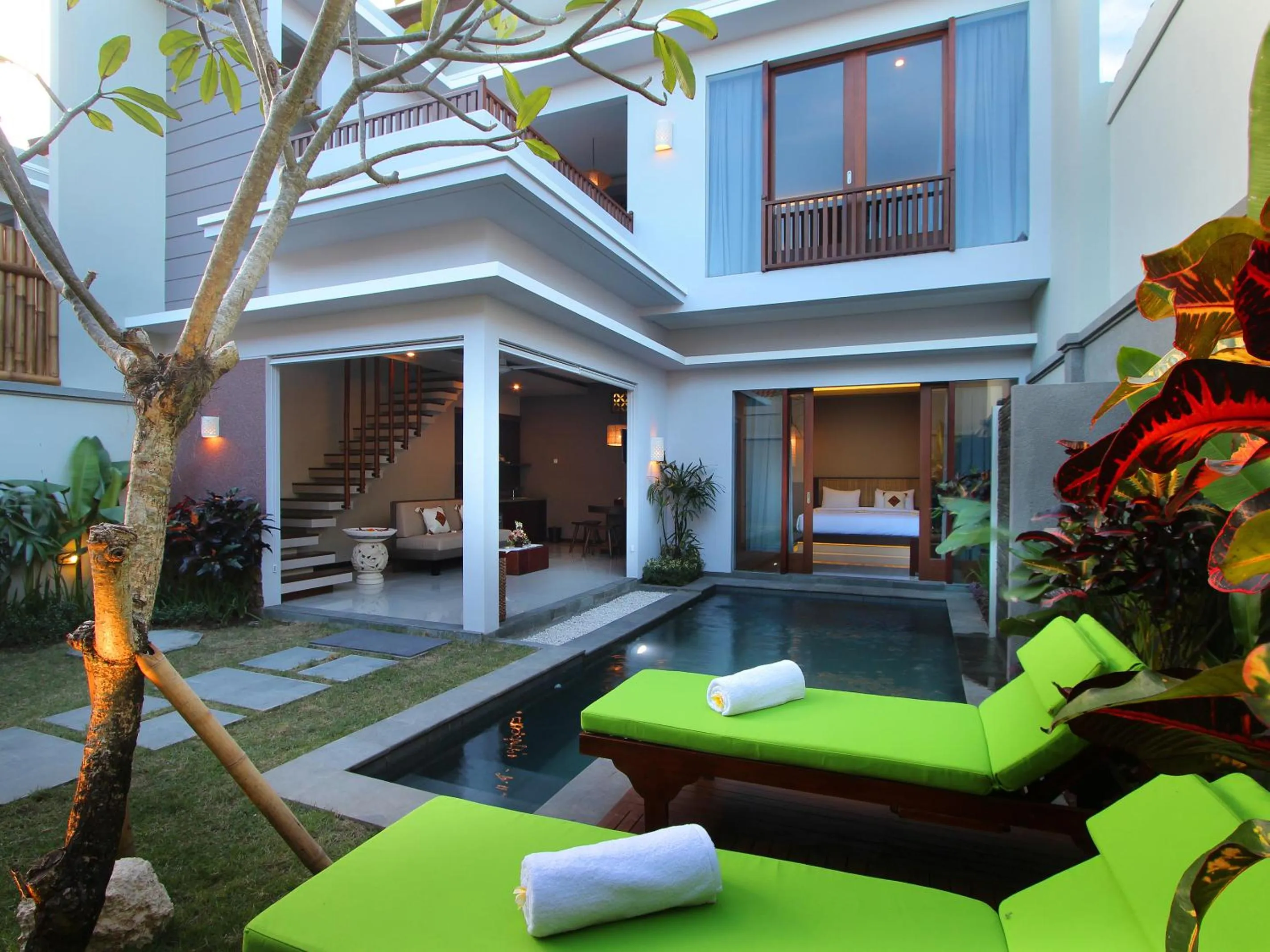 Swimming pool in Maharaja Villas Bali - CHSE Certified