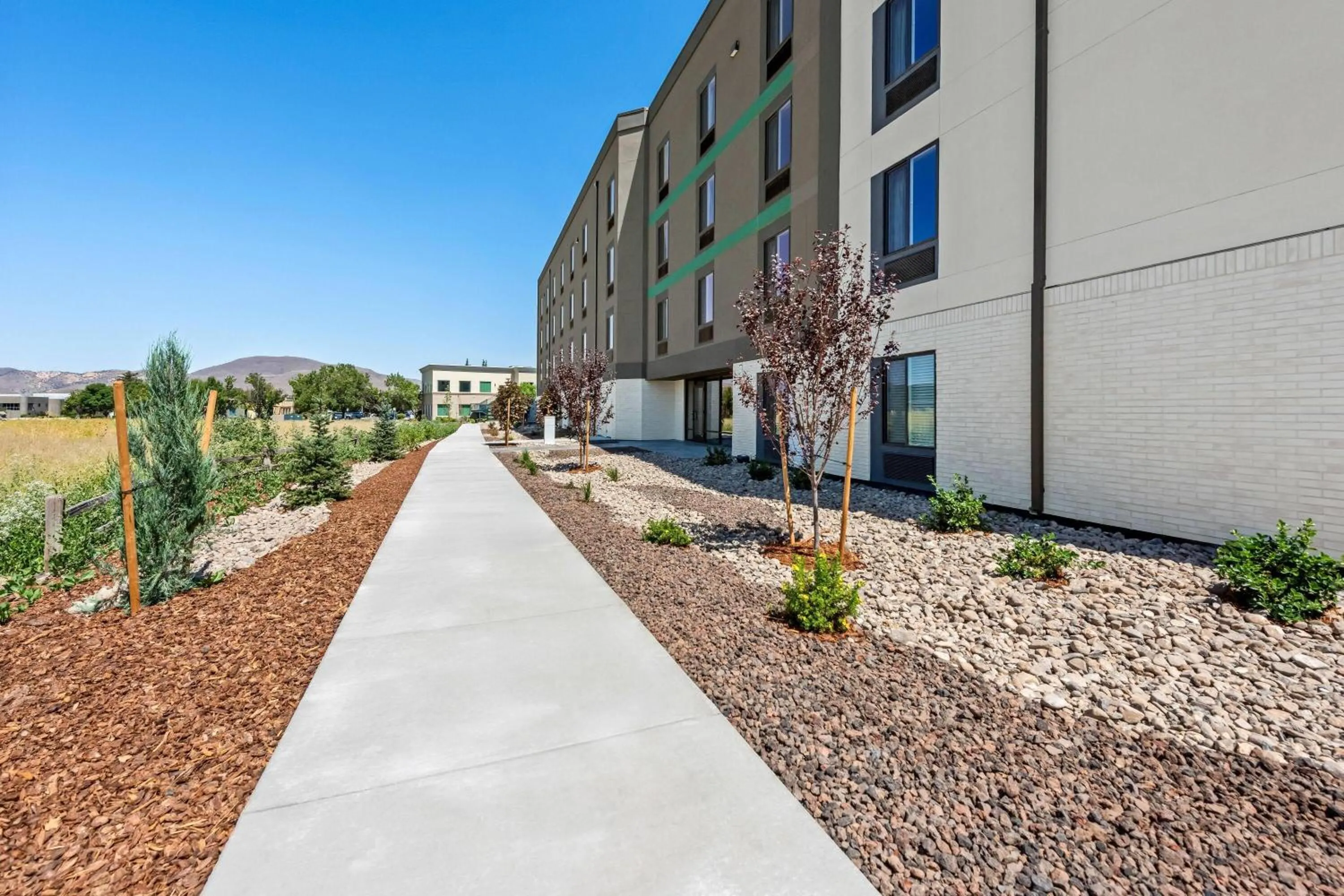 Property building in ECHO Suites Extended Stay by Wyndham Reno