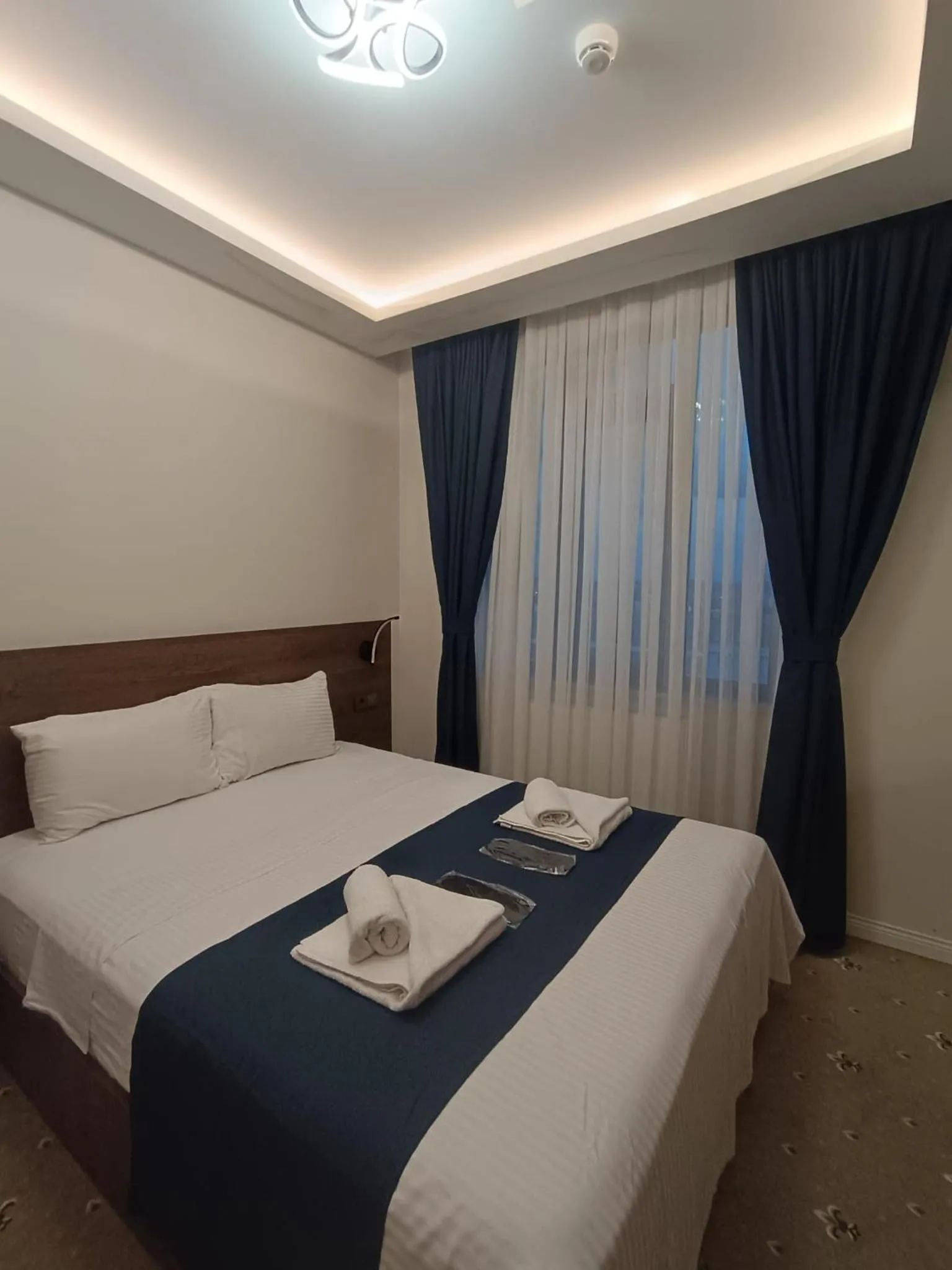 Bed in Airport Waves Hotel