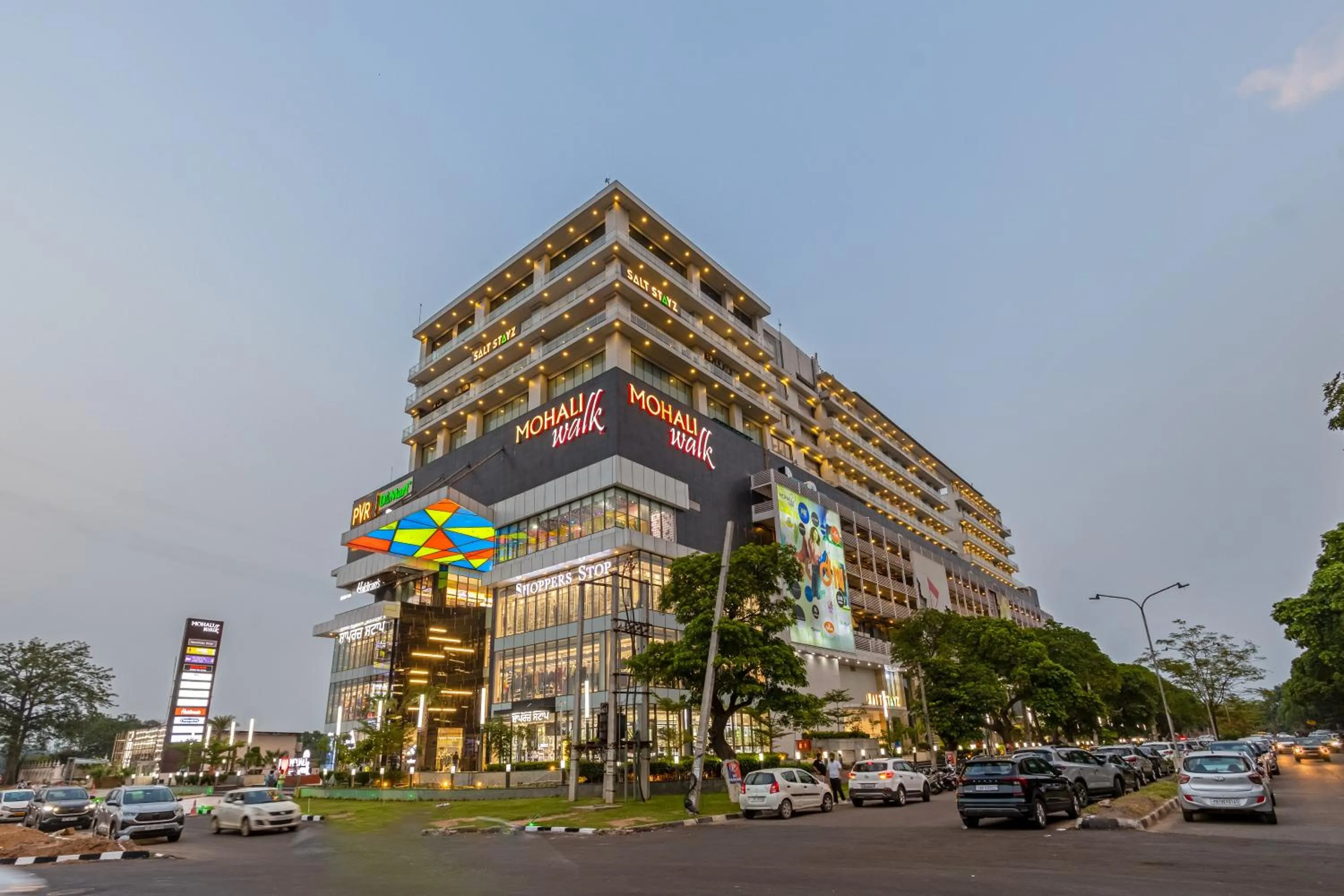 Property building in Saltstayz Premier Suite Chandigarh Mohali