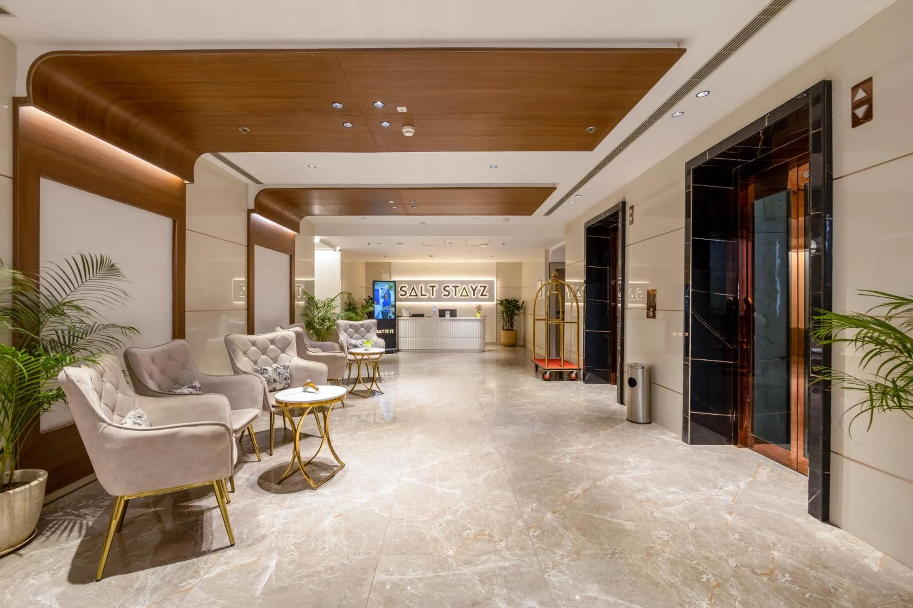 Property logo or sign in Saltstayz Premier Suite Chandigarh Mohali