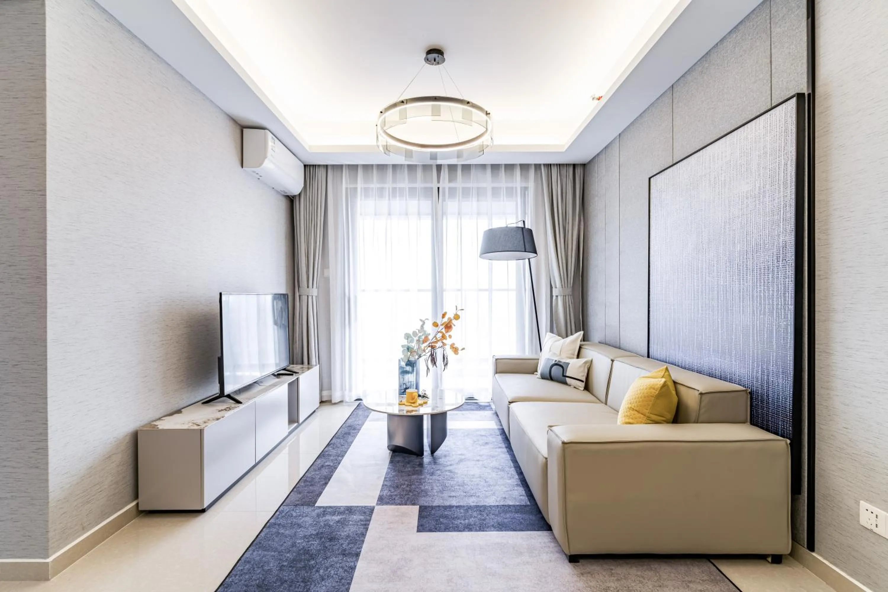 Living room in Kingkey Shuibei International Apartment Hotel