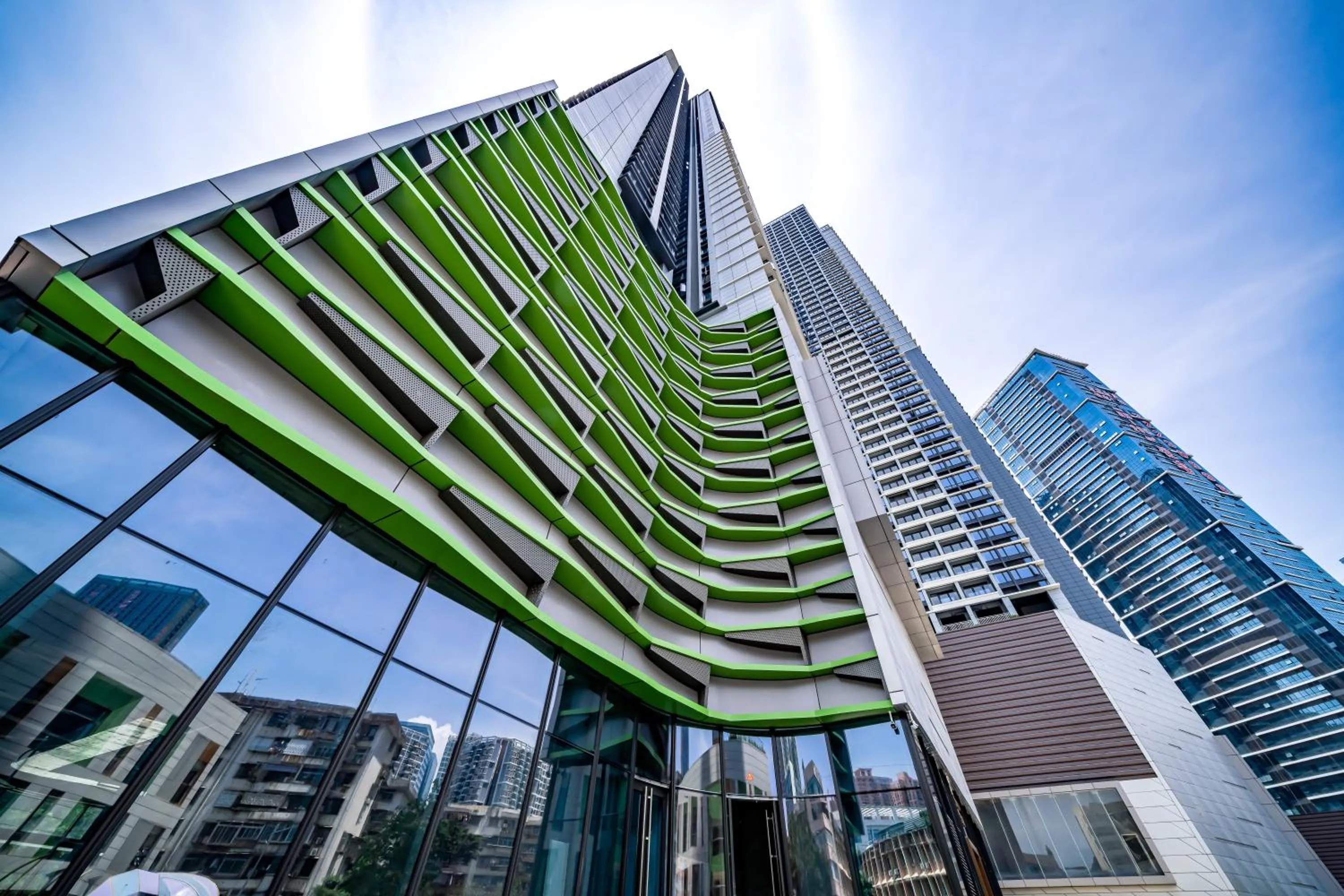 Property building in Kingkey Shuibei International Apartment Hotel